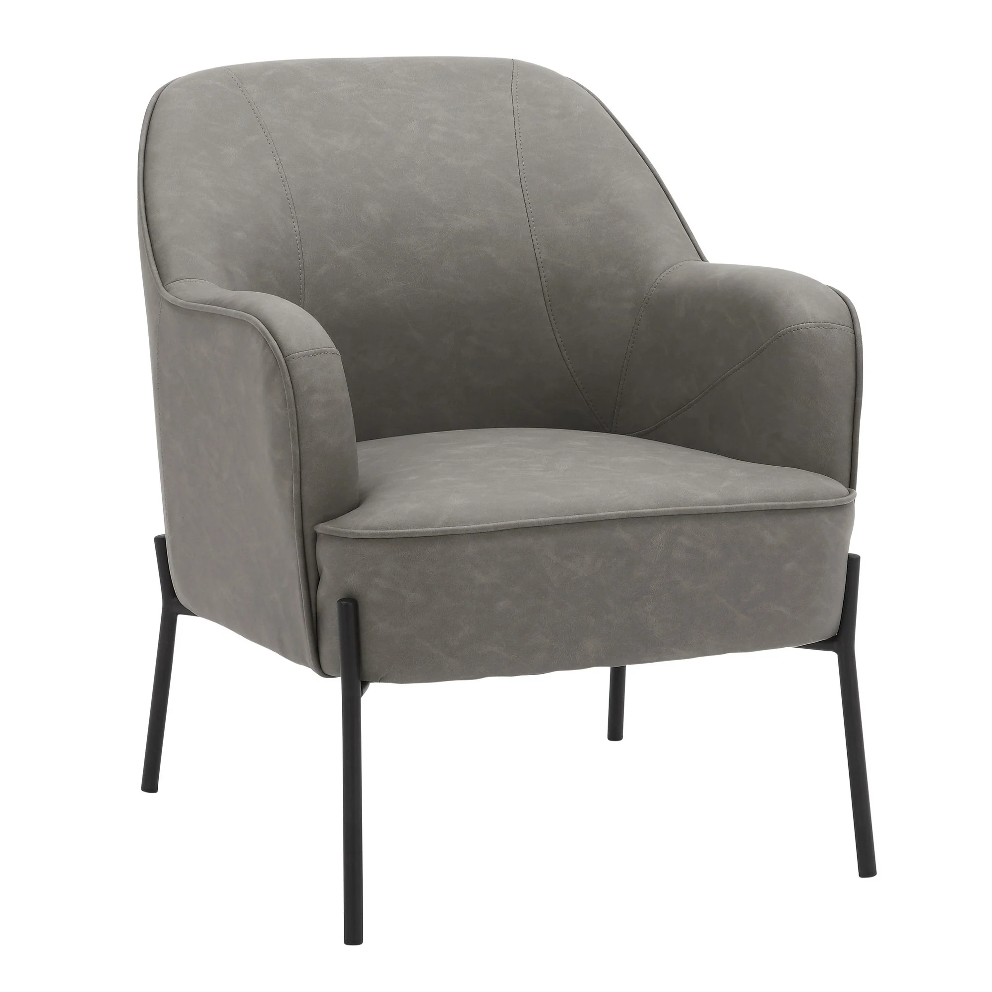 Daniella Accent Chair Brown By LumiSource - Image 7
