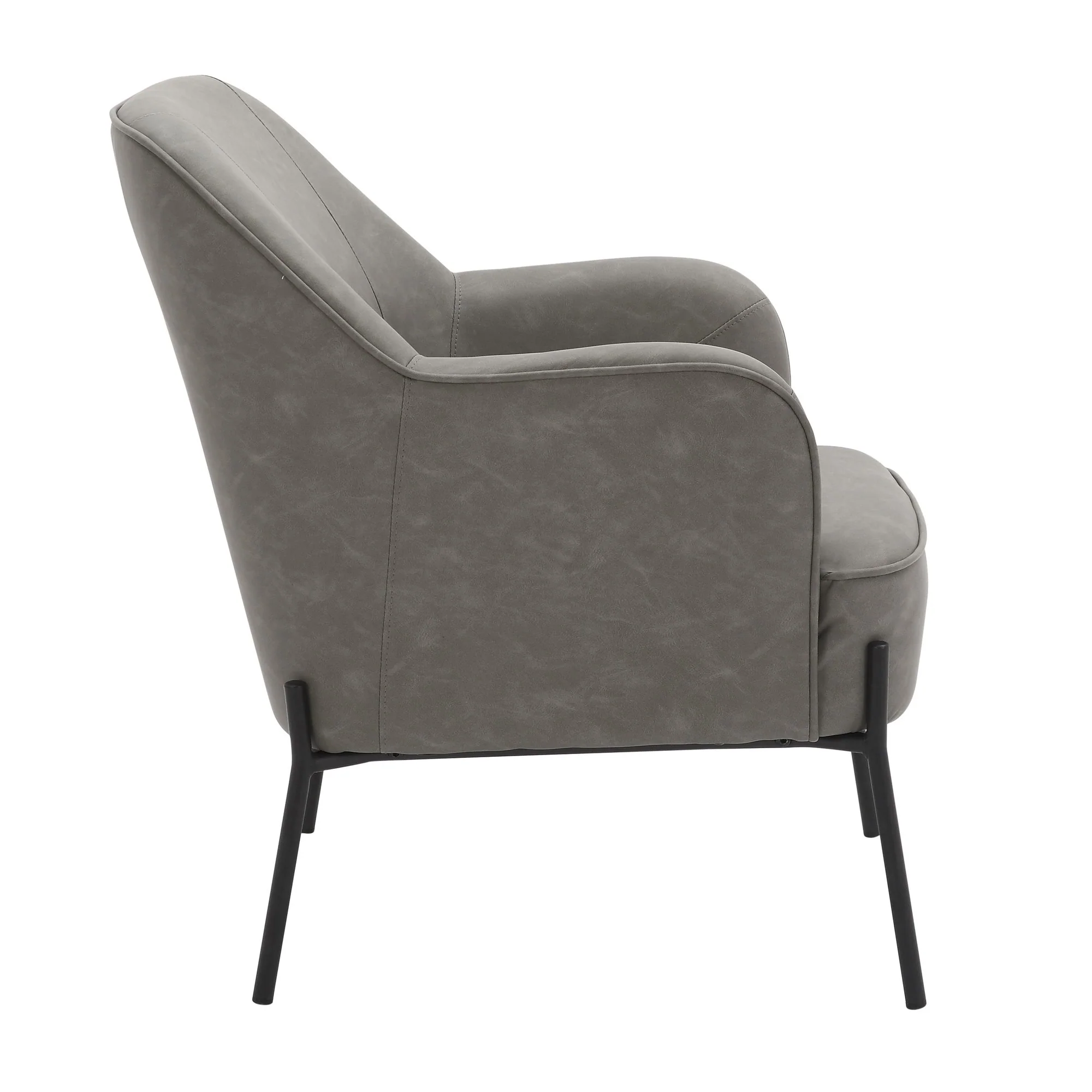 Daniella Accent Chair Brown By LumiSource - Image 8