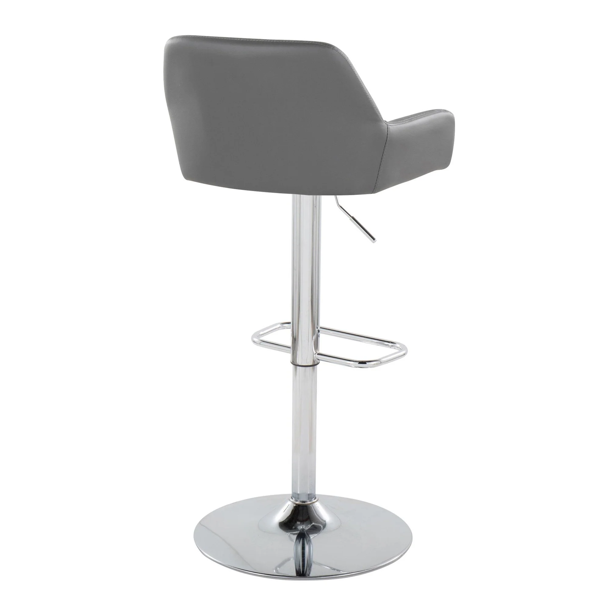 Daniella Adjustable Barstool - Set of 2 By LumiSource - BS-DNLAPU-RR2 CHRCAM2 - Image 18