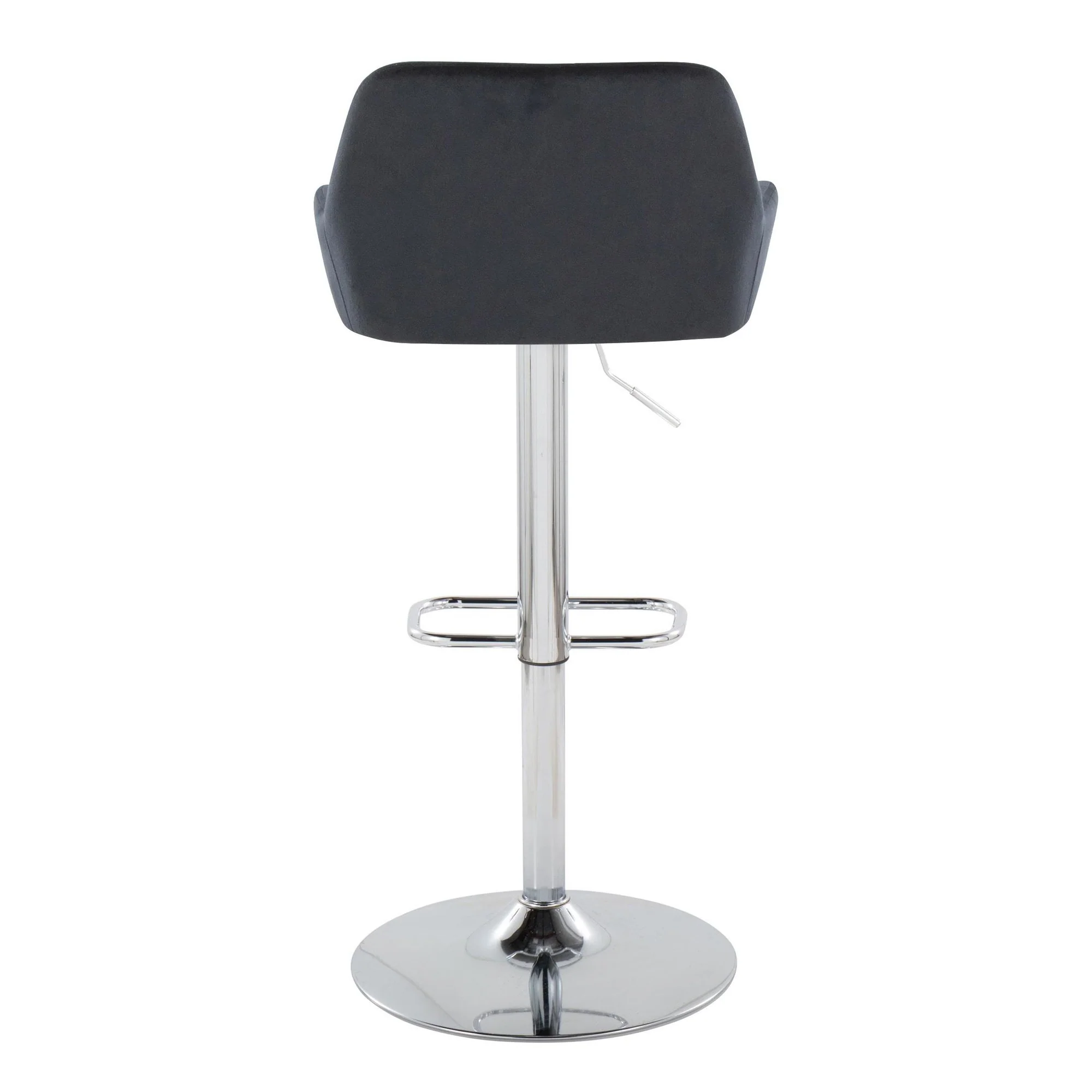 Daniella Adjustable Barstool - Set of 2 By LumiSource - BS-DNLAV-RR2 CHRBK2 - Image 10