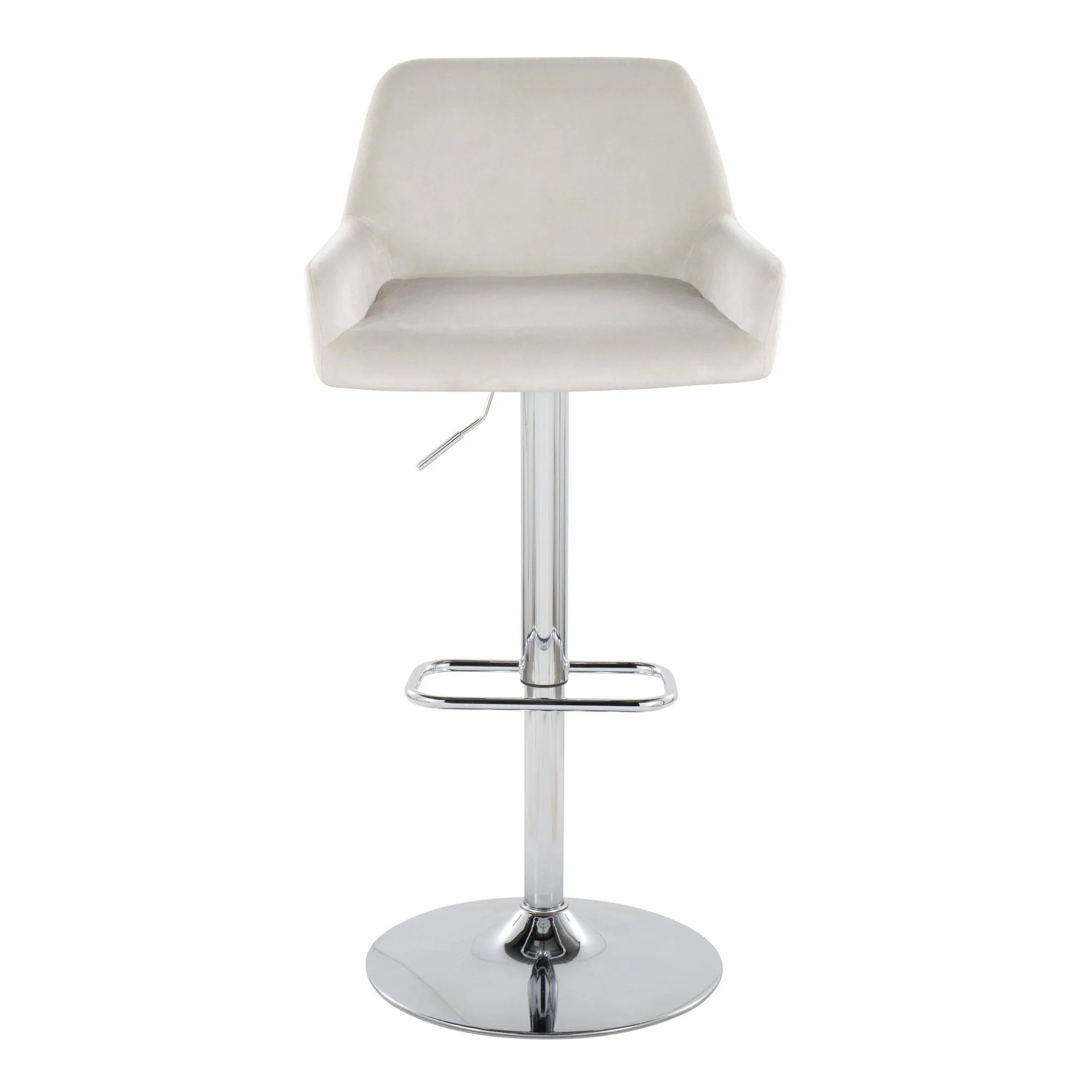 Daniella Adjustable Barstool - Set of 2 By LumiSource - BS-DNLAV-RR2 CHRBK2 - Image 19