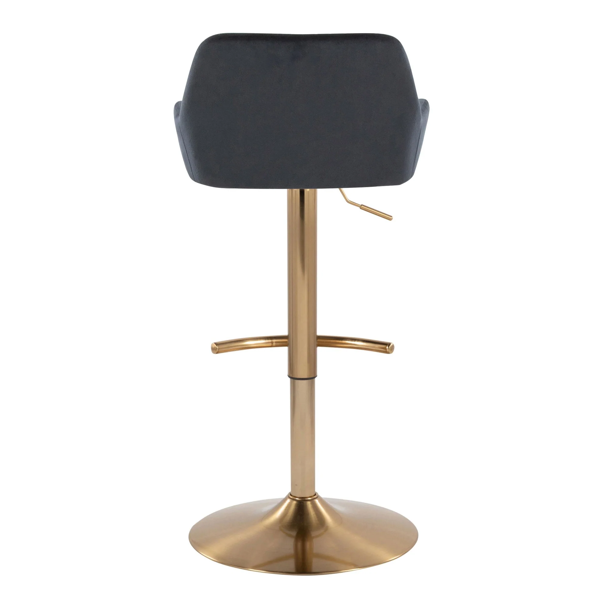 Daniella Adjustable Barstool - Set of 2 By LumiSource - BS-DNLAV-RT2 AUBK2 - Image 10