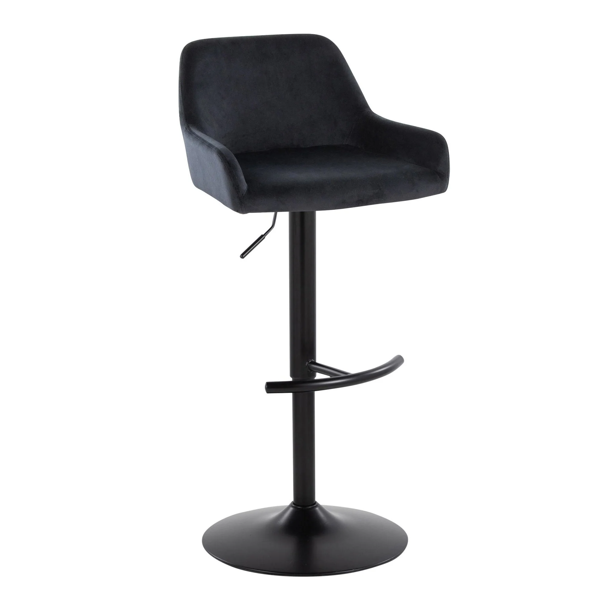 Daniella Adjustable Barstool - Set of 2 By LumiSource - BS-DNLAV-RT2 AUBK2 - Image 16