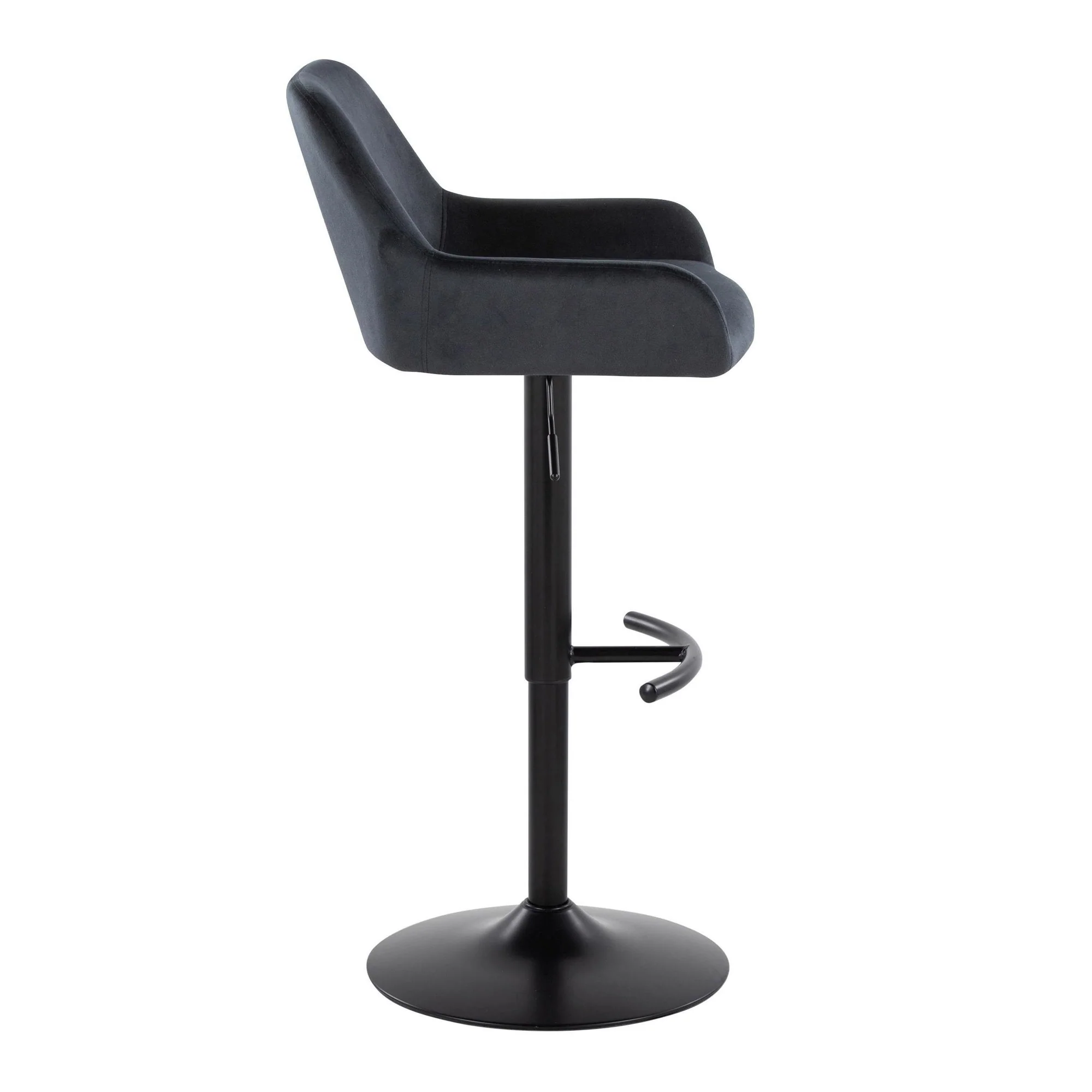 Daniella Adjustable Barstool - Set of 2 By LumiSource - BS-DNLAV-RT2 AUBK2 - Image 17