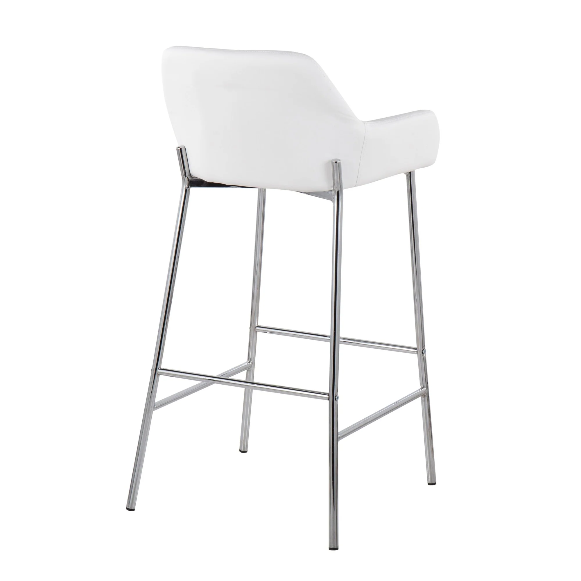Daniella Fixed-Height Bar Stool - Set of 2 Cream By LumiSource - B30-DNLA2 CHRMPUCAM2 - Image 23