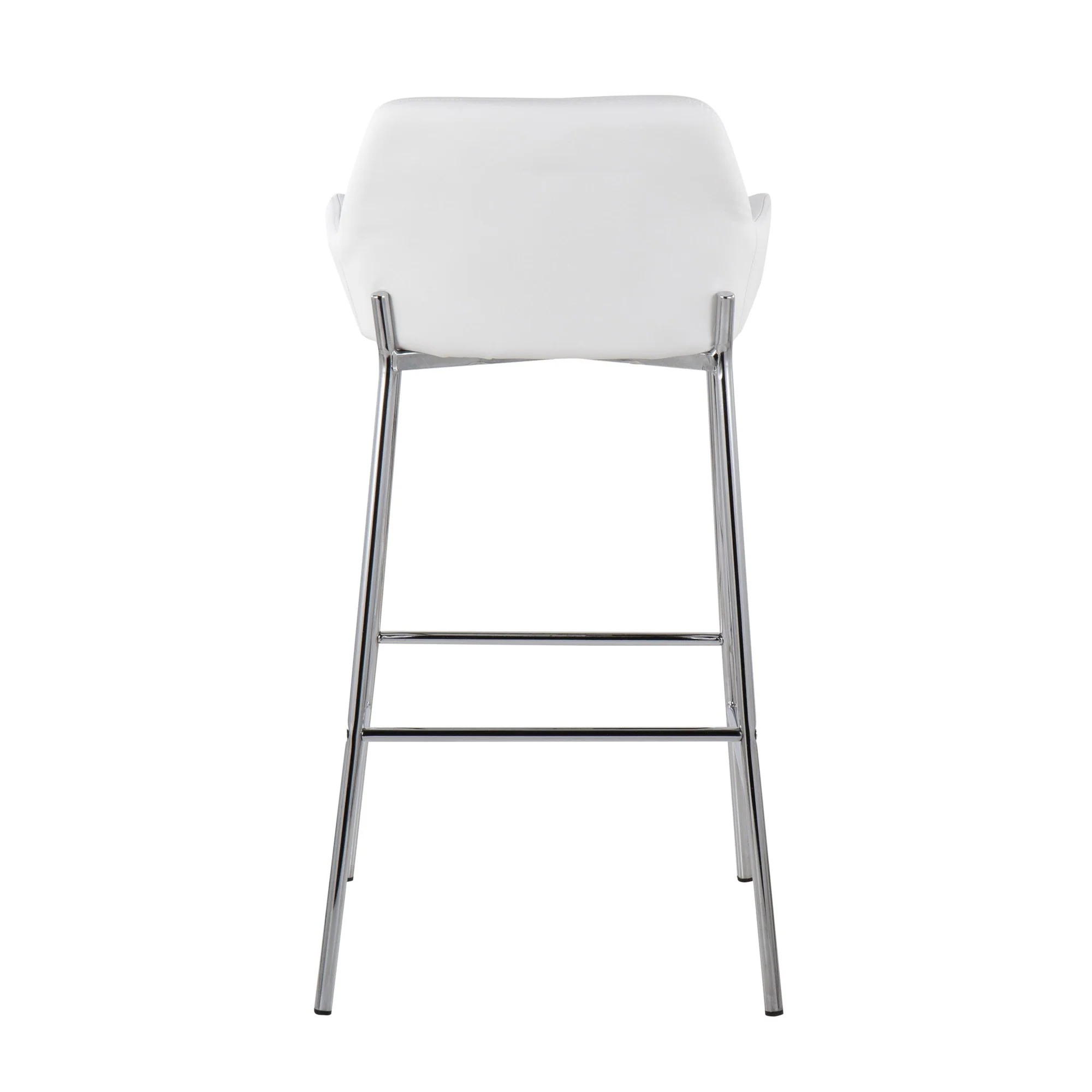 Daniella Fixed-Height Bar Stool - Set of 2 Cream By LumiSource - B30-DNLA2 CHRMPUCAM2 - Image 24