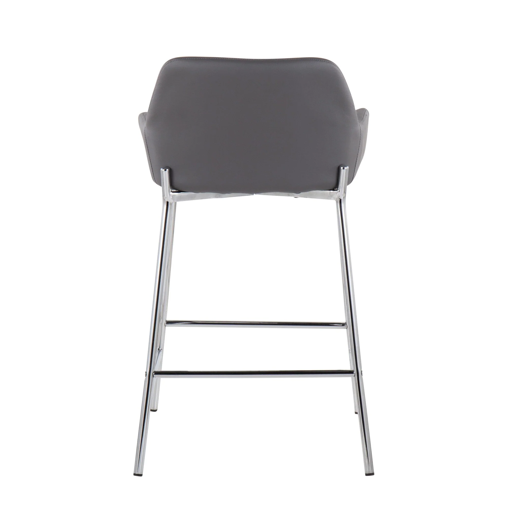 Daniella Fixed-Height Counter Stool - Set of 2 Cream By LumiSource - B24-DNLA2 CHRMPUCAM2 - Image 20