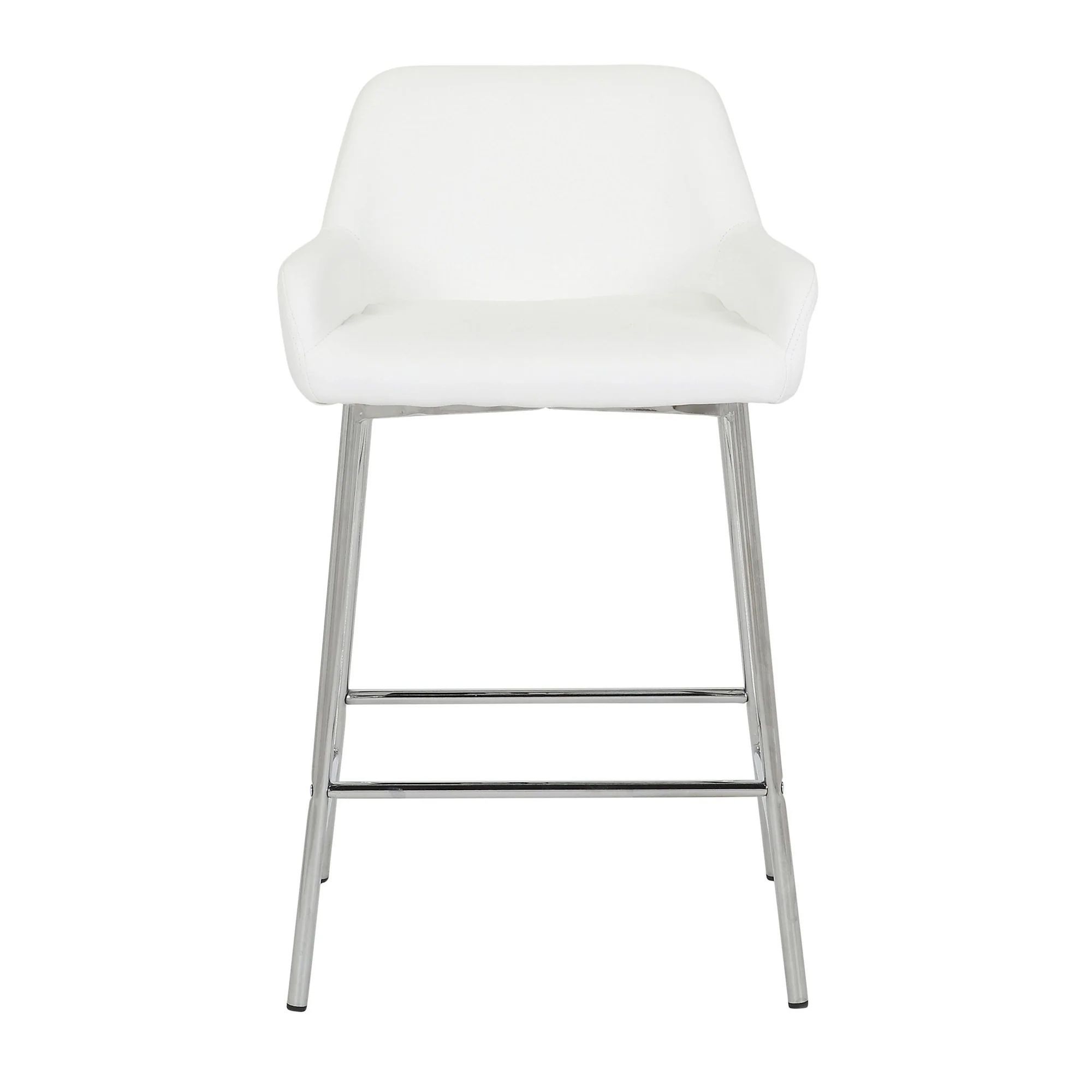 Daniella Fixed-Height Counter Stool - Set of 2 Cream By LumiSource - B24-DNLA2 CHRMPUCAM2 - Image 22