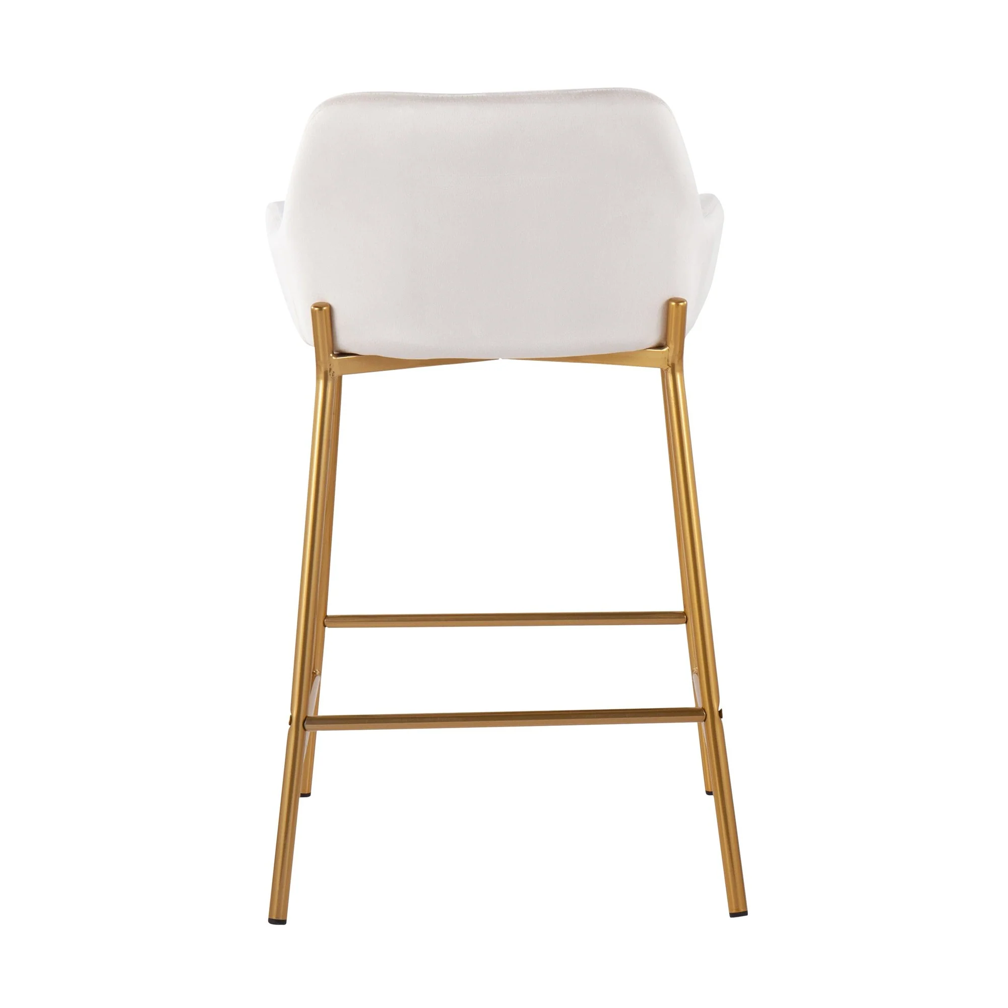 Daniella Fixed-Height Counter Stool - Set of 2 Black By LumiSource - B24-DNLA2 AUVBK2 - Image 30