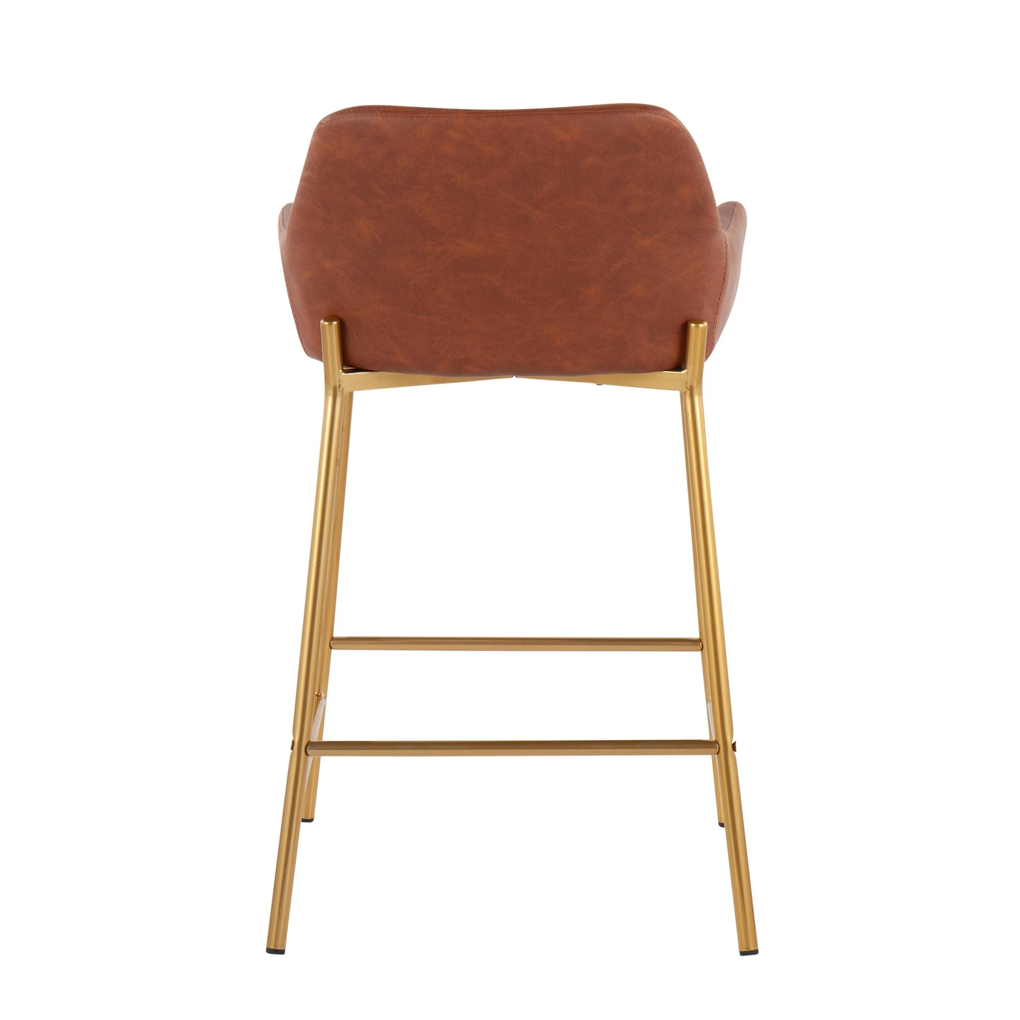 Daniella Fixed-Height Counter Stool - Set of 2 Cream By LumiSource - B24-DNLA2 AUPUCAM2 - Image 10