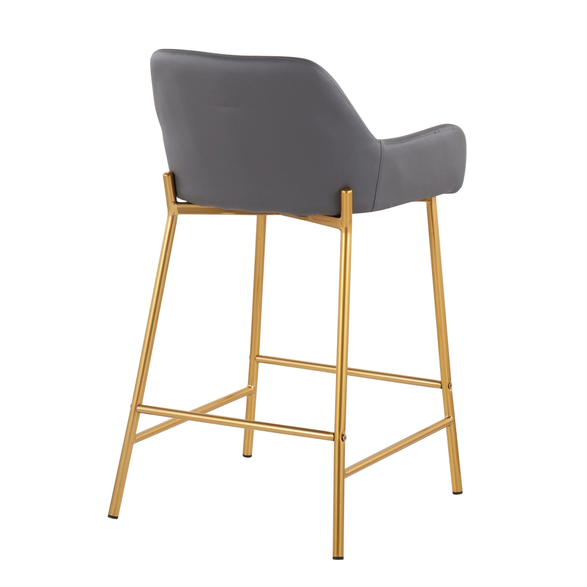 Daniella Fixed-Height Counter Stool - Set of 2 Cream By LumiSource - B24-DNLA2 AUPUCAM2 - Image 19