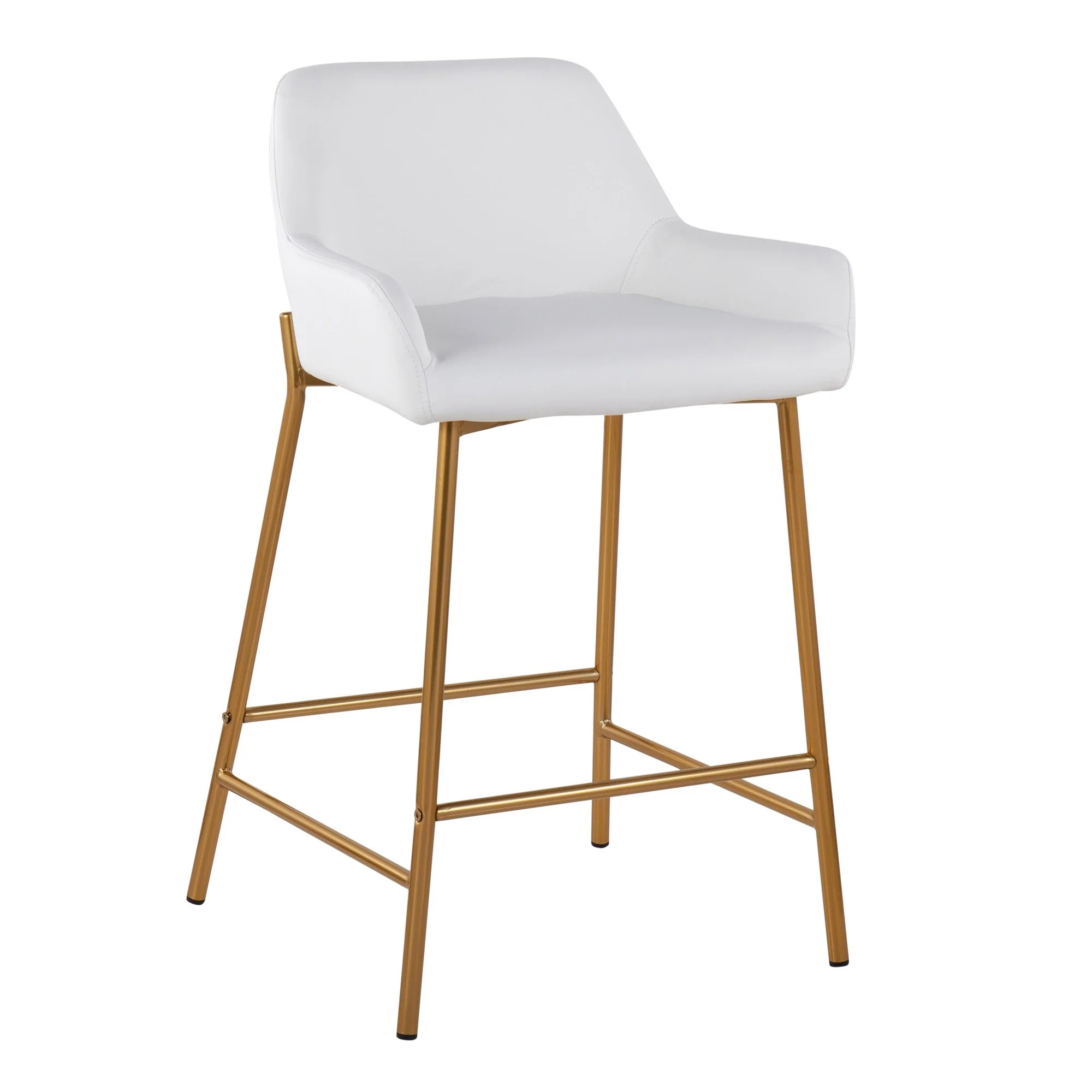 Daniella Fixed-Height Counter Stool - Set of 2 Cream By LumiSource - B24-DNLA2 AUPUCAM2 - Image 27