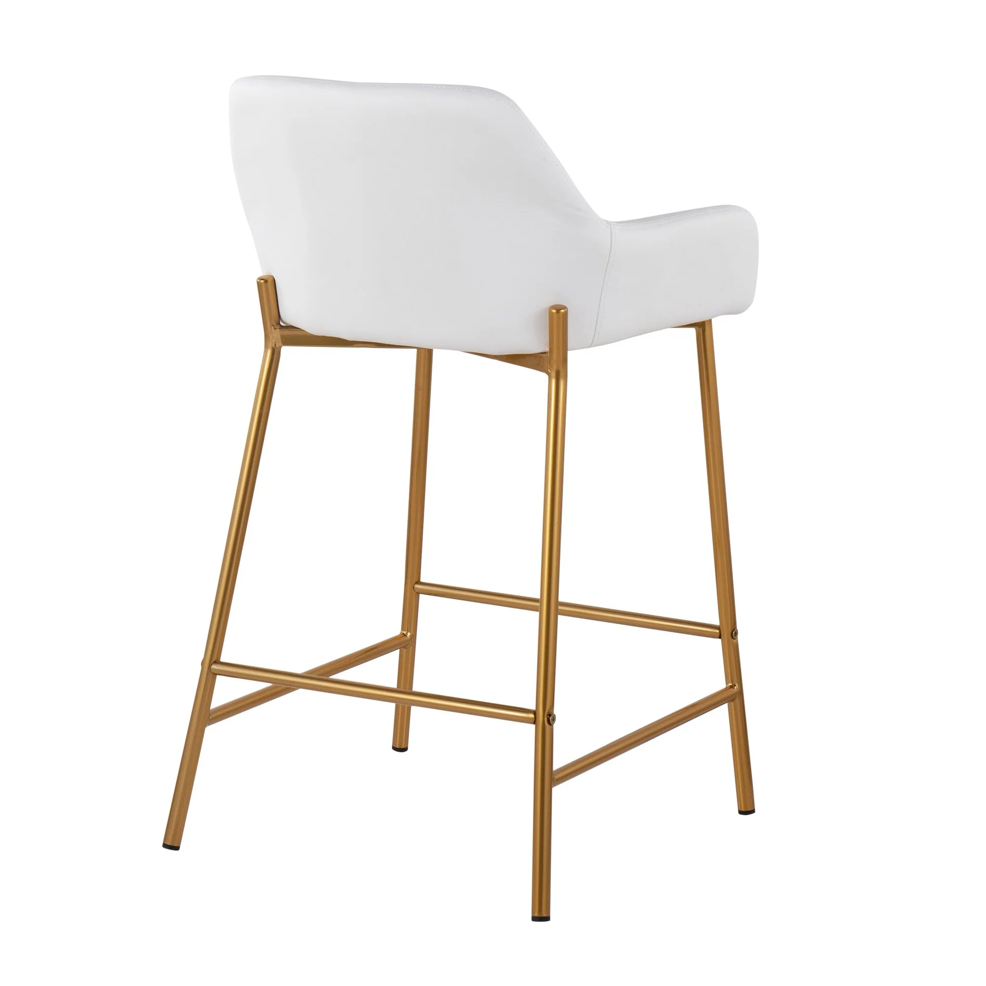 Daniella Fixed-Height Counter Stool - Set of 2 Cream By LumiSource - B24-DNLA2 AUPUCAM2 - Image 29