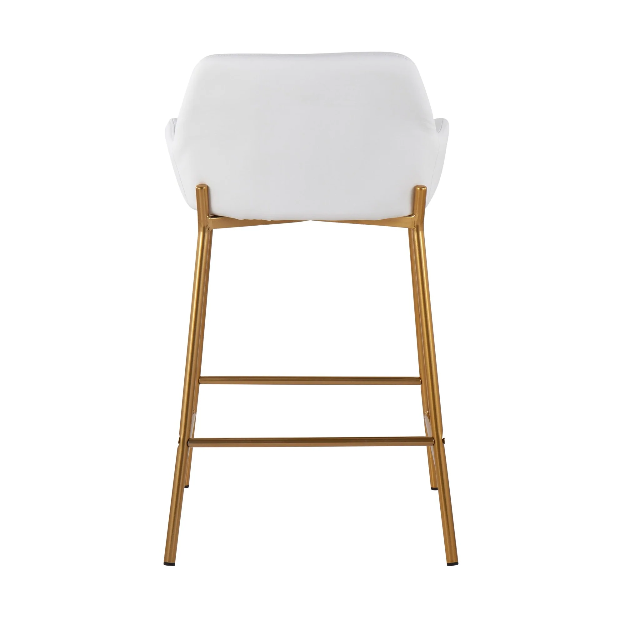 Daniella Fixed-Height Counter Stool - Set of 2 Cream By LumiSource - B24-DNLA2 AUPUCAM2 - Image 30