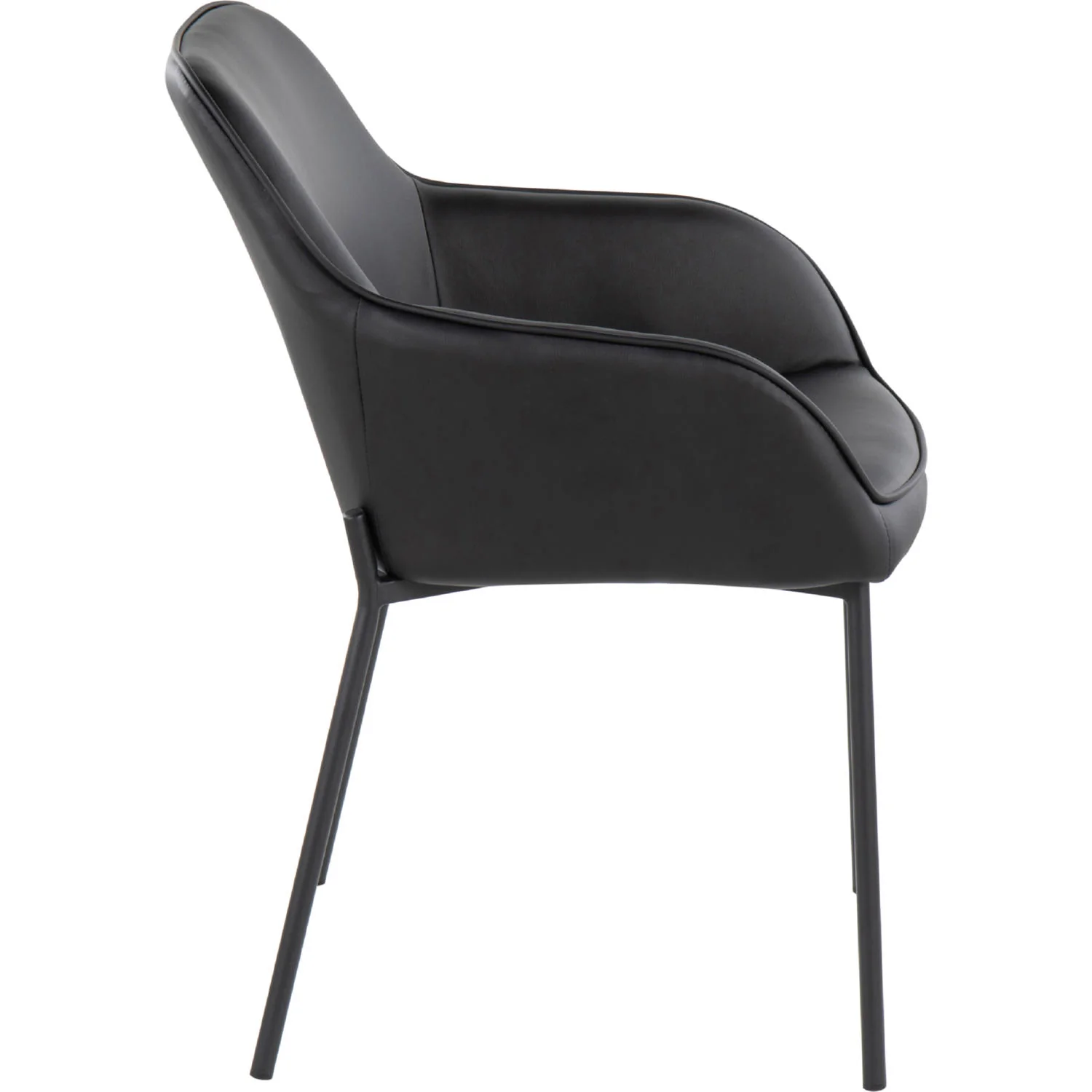 Daniella Dining Chair - Set of 2 Black By LumiSource - Image 6