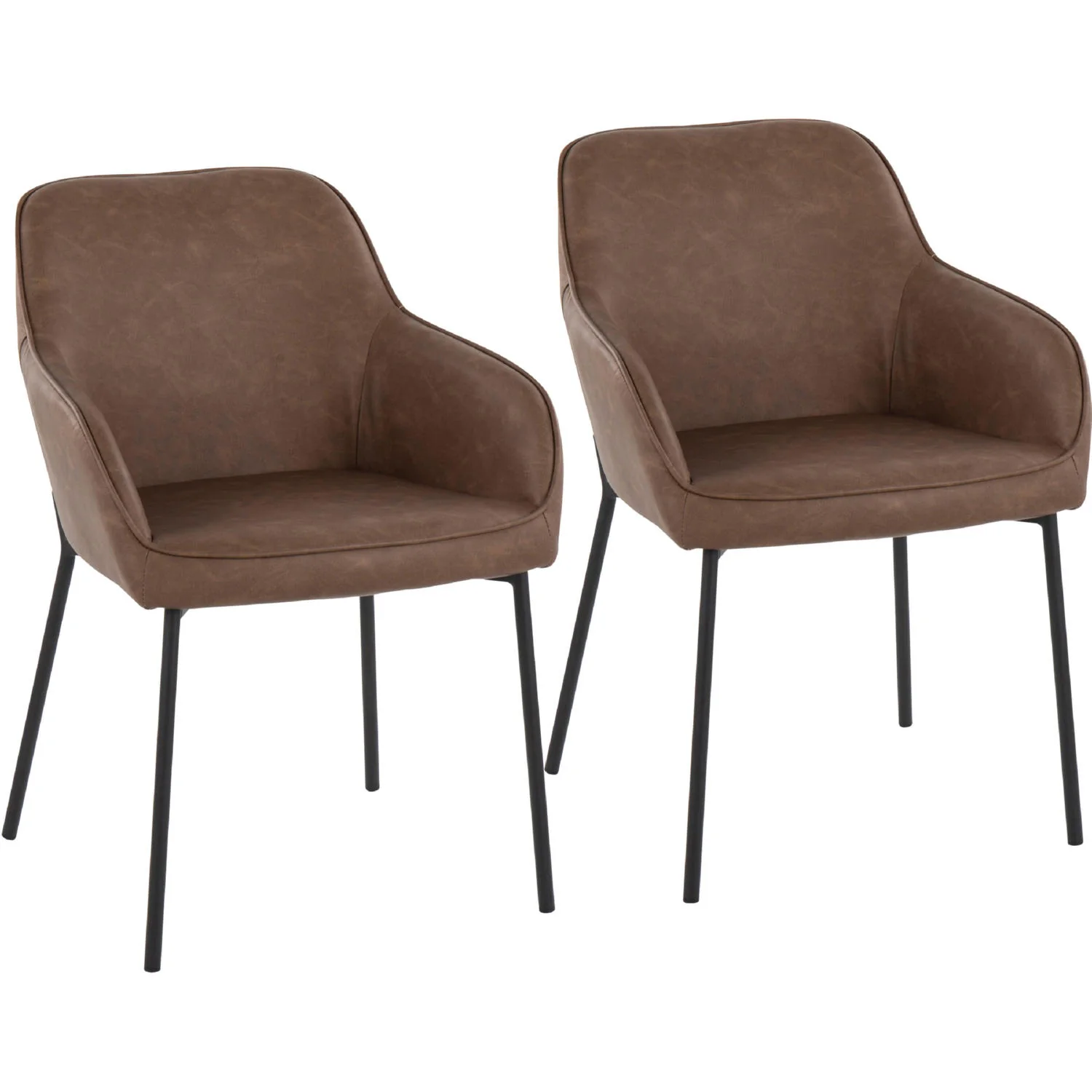 Daniella Dining Chair - Set of 2 Black By LumiSource - Image 9