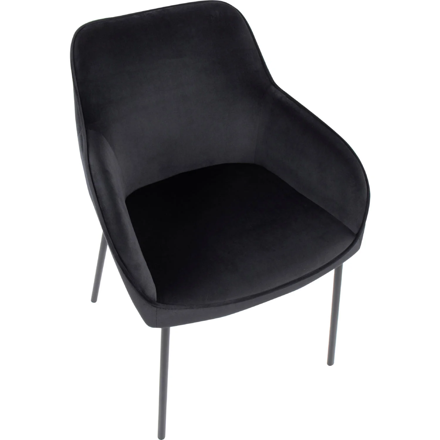 Daniella Dining Chair - Set of 2 Black By LumiSource - Image 3