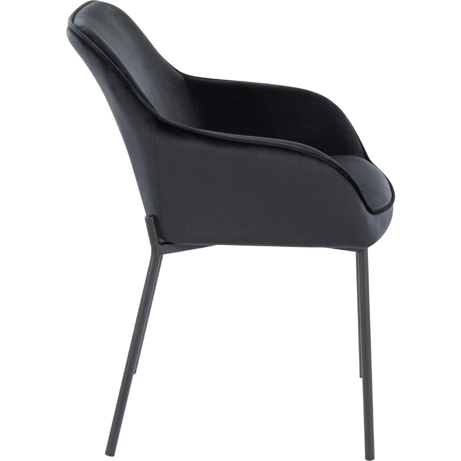 Daniella Dining Chair - Set of 2 Black By LumiSource - Image 6