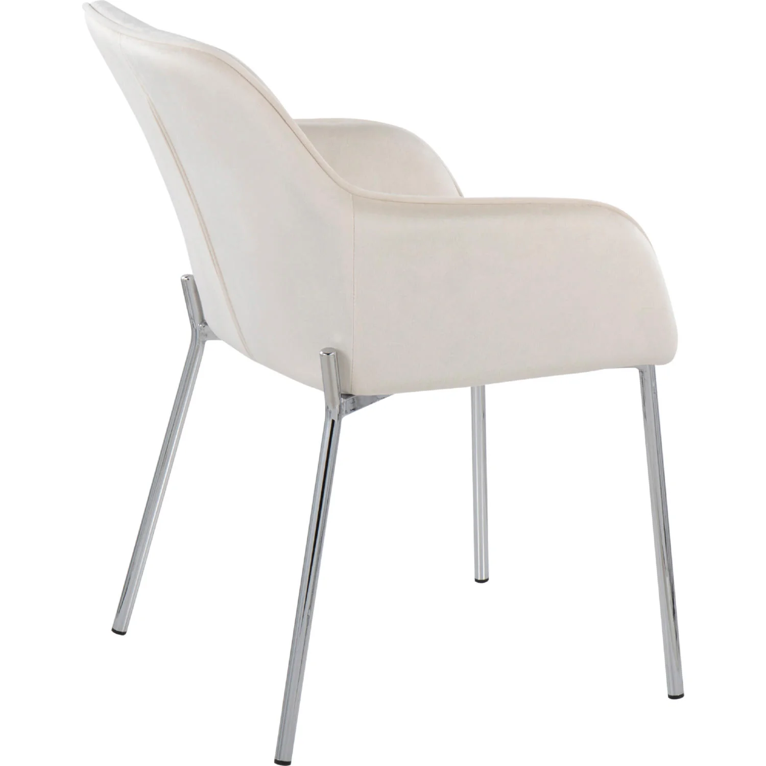 Daniella Dining Chair - Set of 2 Black Velvet By LumiSource - Image 12