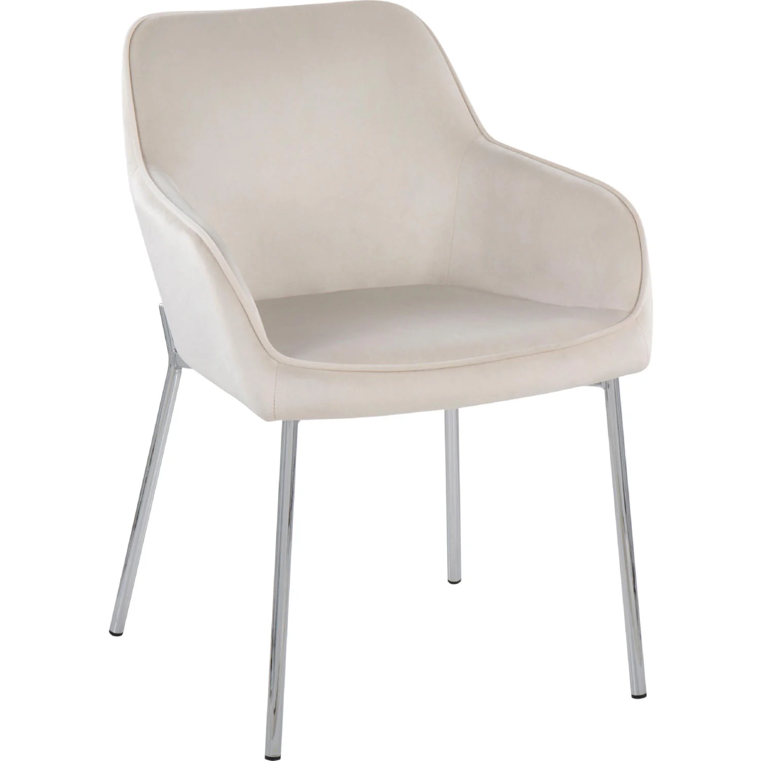 Daniella Dining Chair - Set of 2 Black Velvet By LumiSource - Image 13