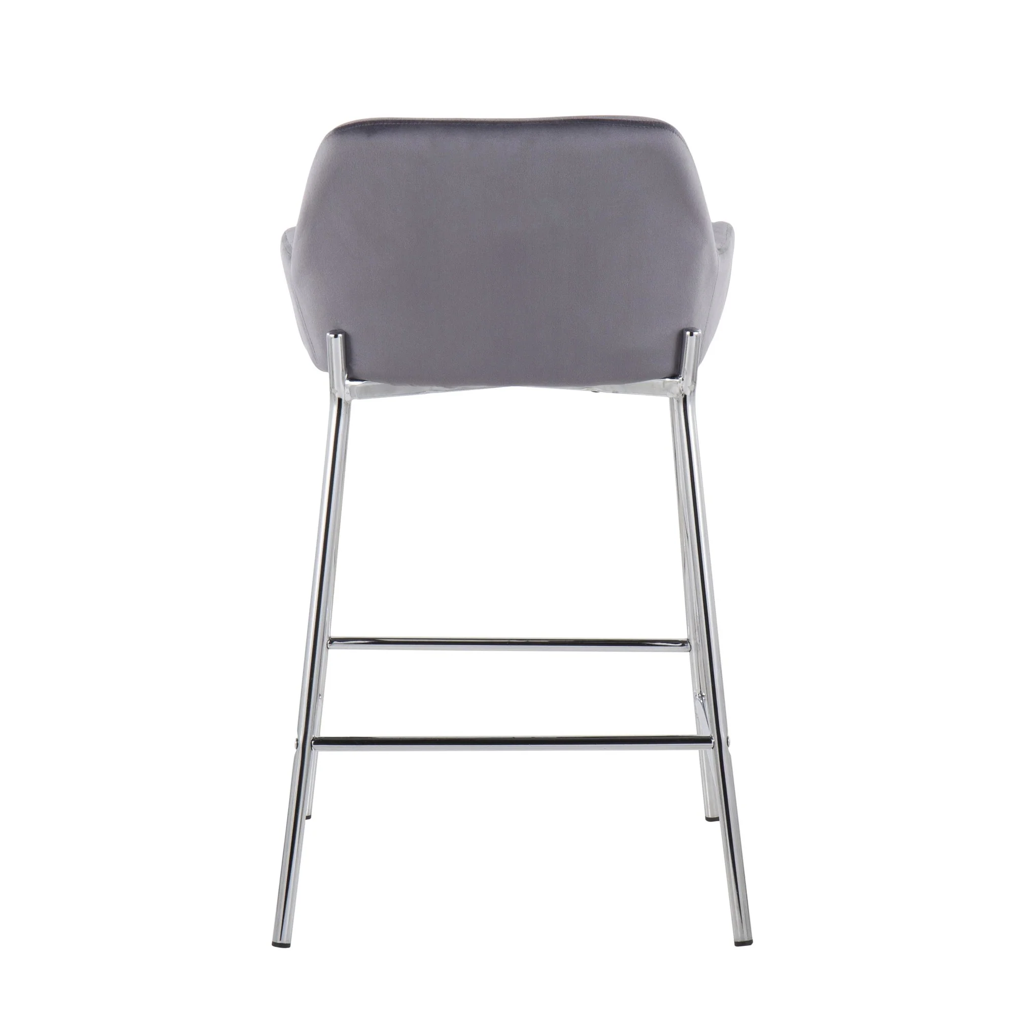 Daniella Fixed-Height Counter Stool - Set of 2 By LumiSource - B24-DNLA2 CHRMVSV2 - Image 8