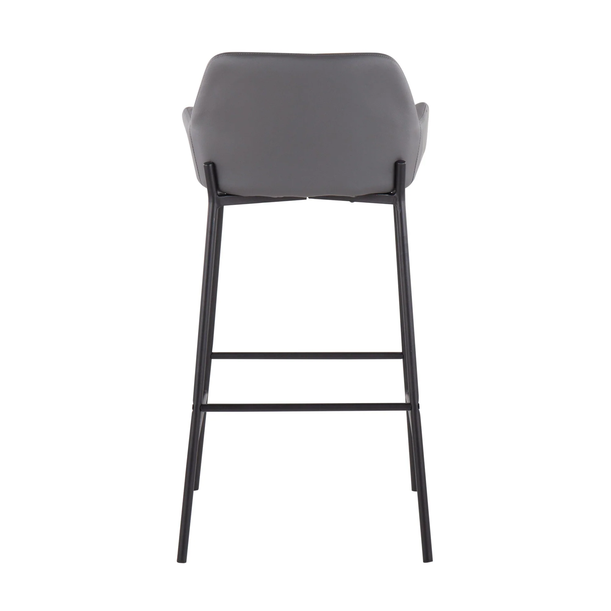 Daniella Fixed-Height Bar Stool - Set of 2 Cream By LumiSource - B30-DNLA2 BKPUCAM2 - Image 16