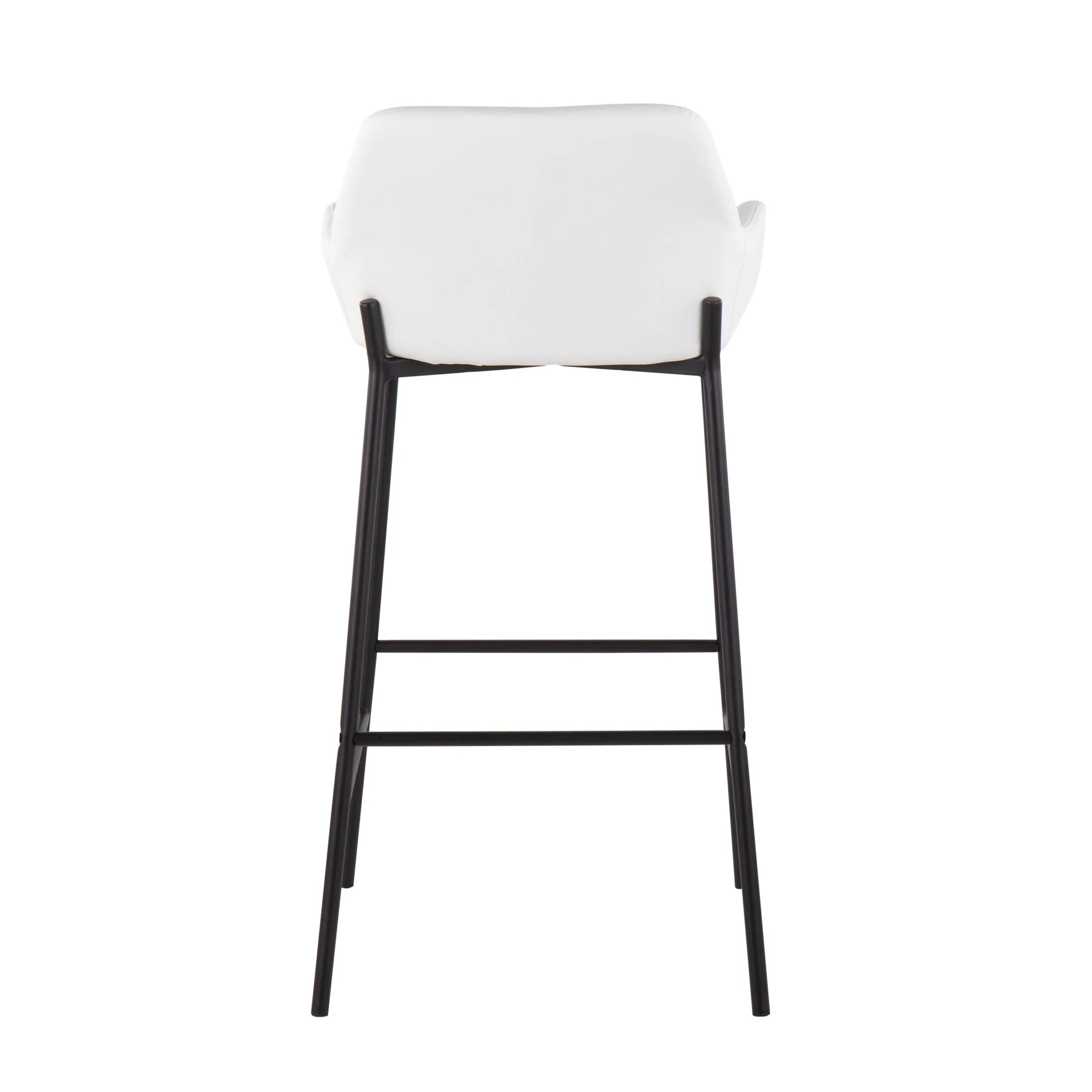 Daniella Fixed-Height Bar Stool - Set of 2 Cream By LumiSource - B30-DNLA2 BKPUCAM2 - Image 24