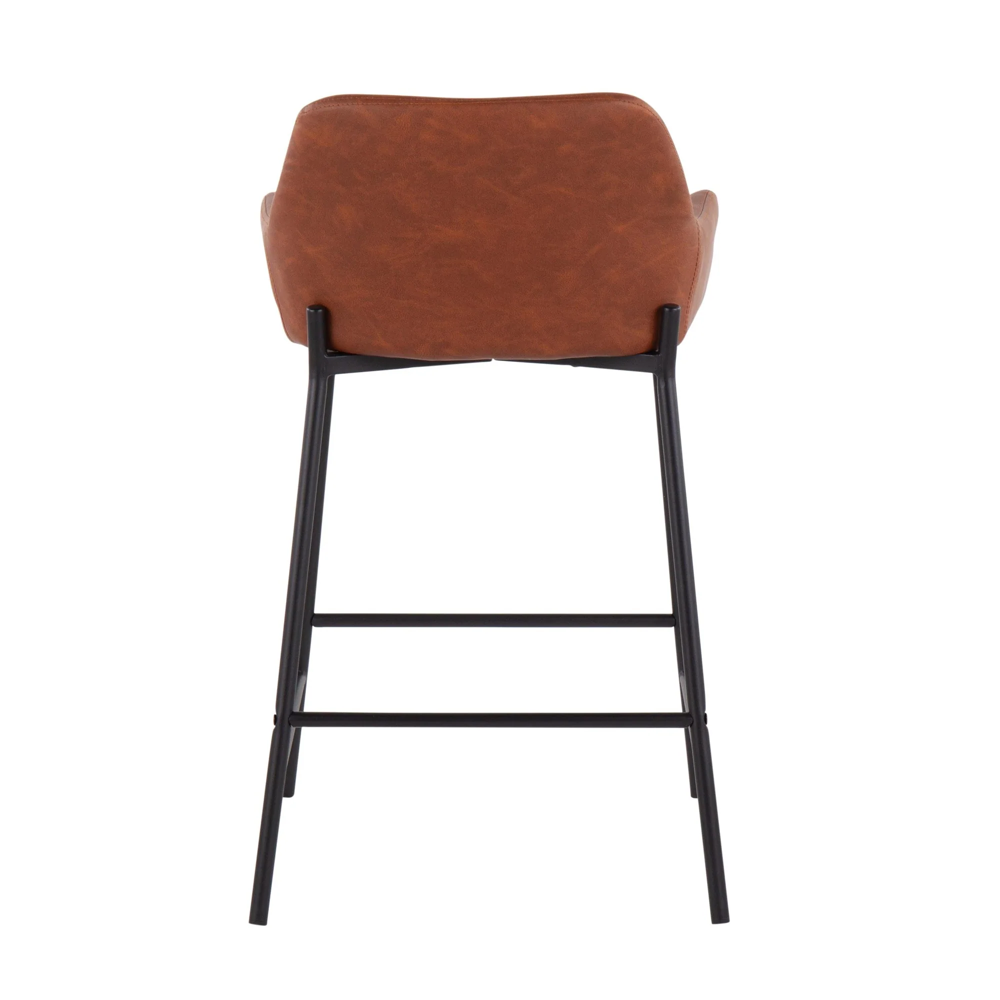 Daniella Fixed-Height Counter Stool - Set of 2 Cream By LumiSource - B24-DNLA2 BKPUCAM2 - Image 10