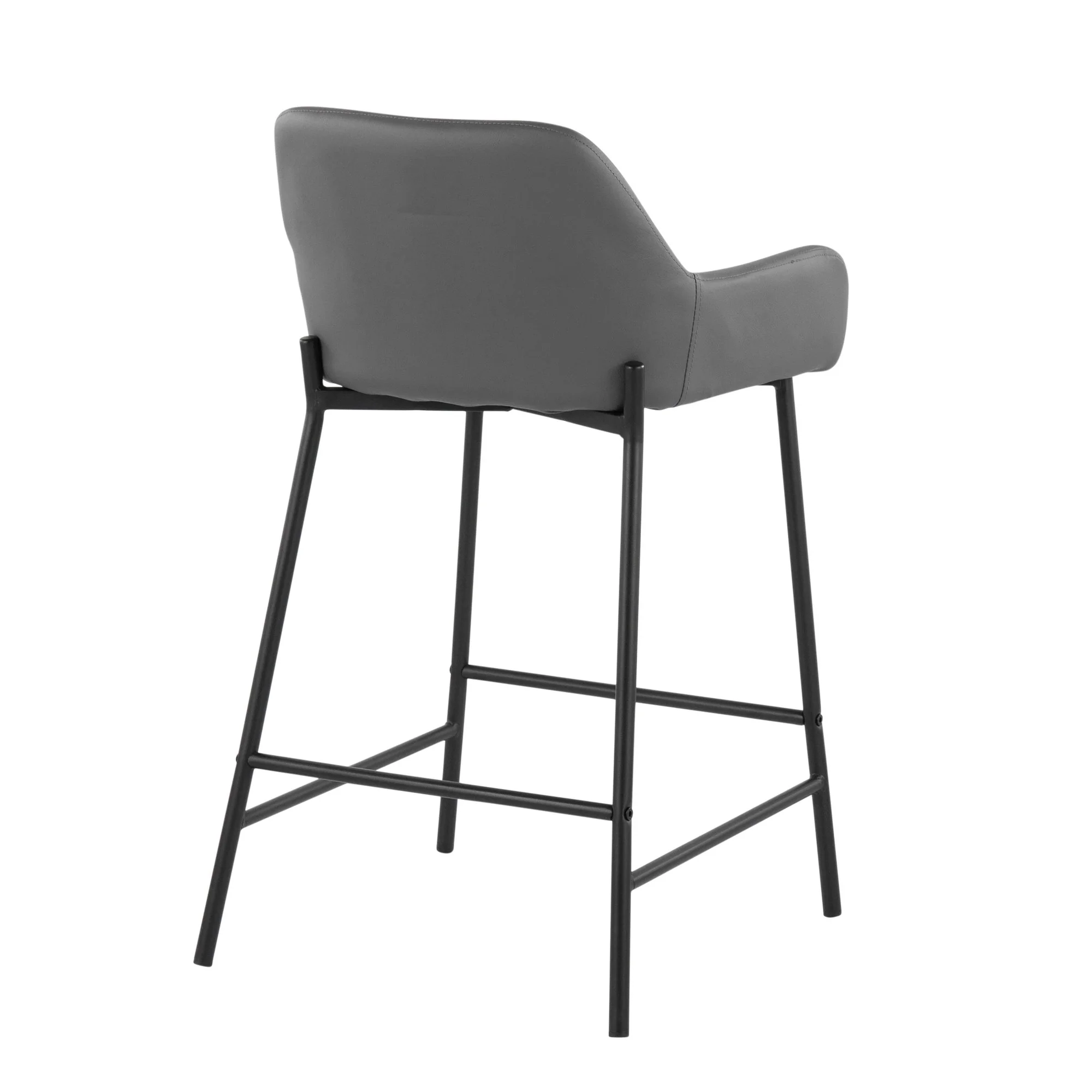 Daniella Fixed-Height Counter Stool - Set of 2 Cream By LumiSource - B24-DNLA2 BKPUCAM2 - Image 19