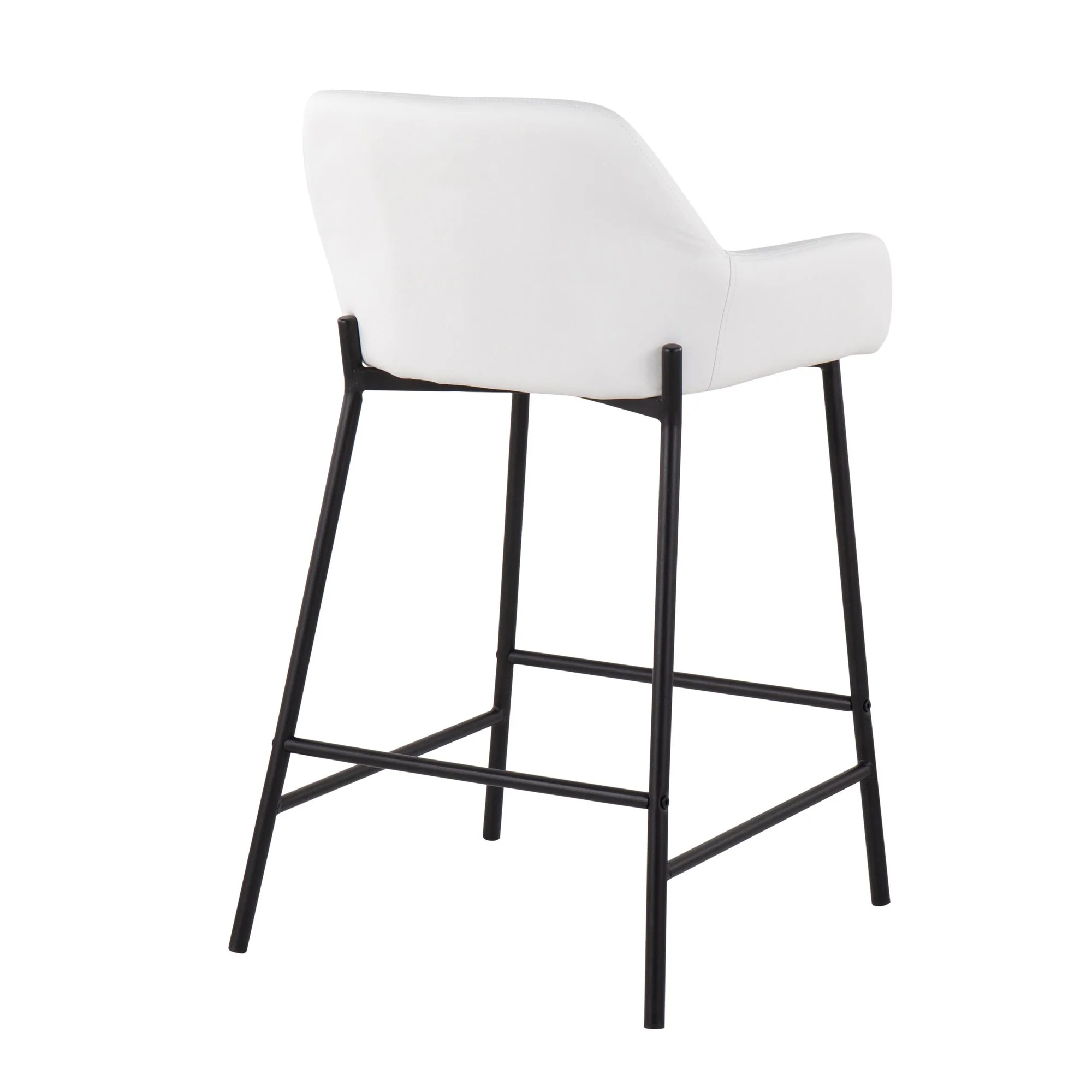 Daniella Fixed-Height Counter Stool - Set of 2 Cream By LumiSource - B24-DNLA2 BKPUCAM2 - Image 29