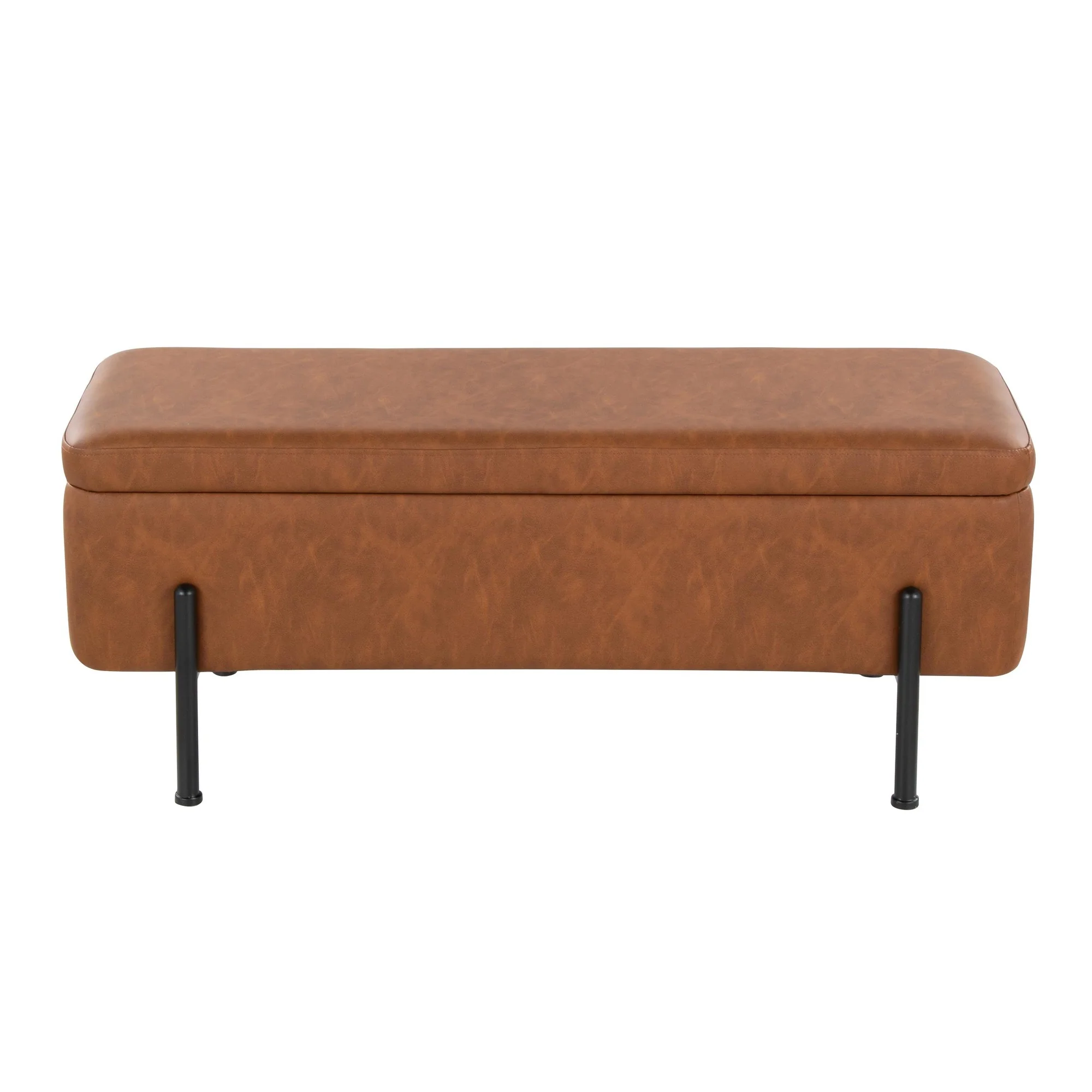 Daniella Storage Bench By LumiSource - OT-DANIELLASTOR BKCAM - Image 9