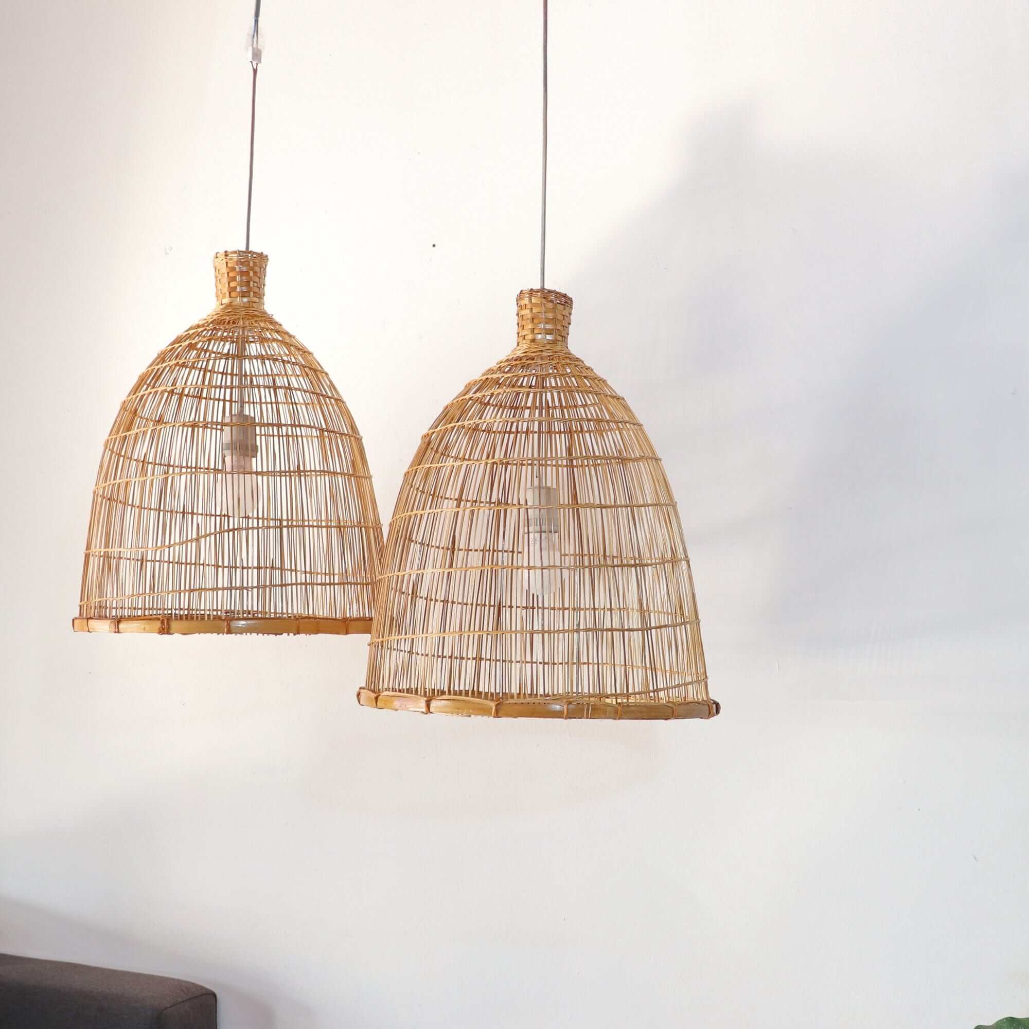 Darin - Bamboo Pendant Light (48-54Cm) By Thaihome - Image 3