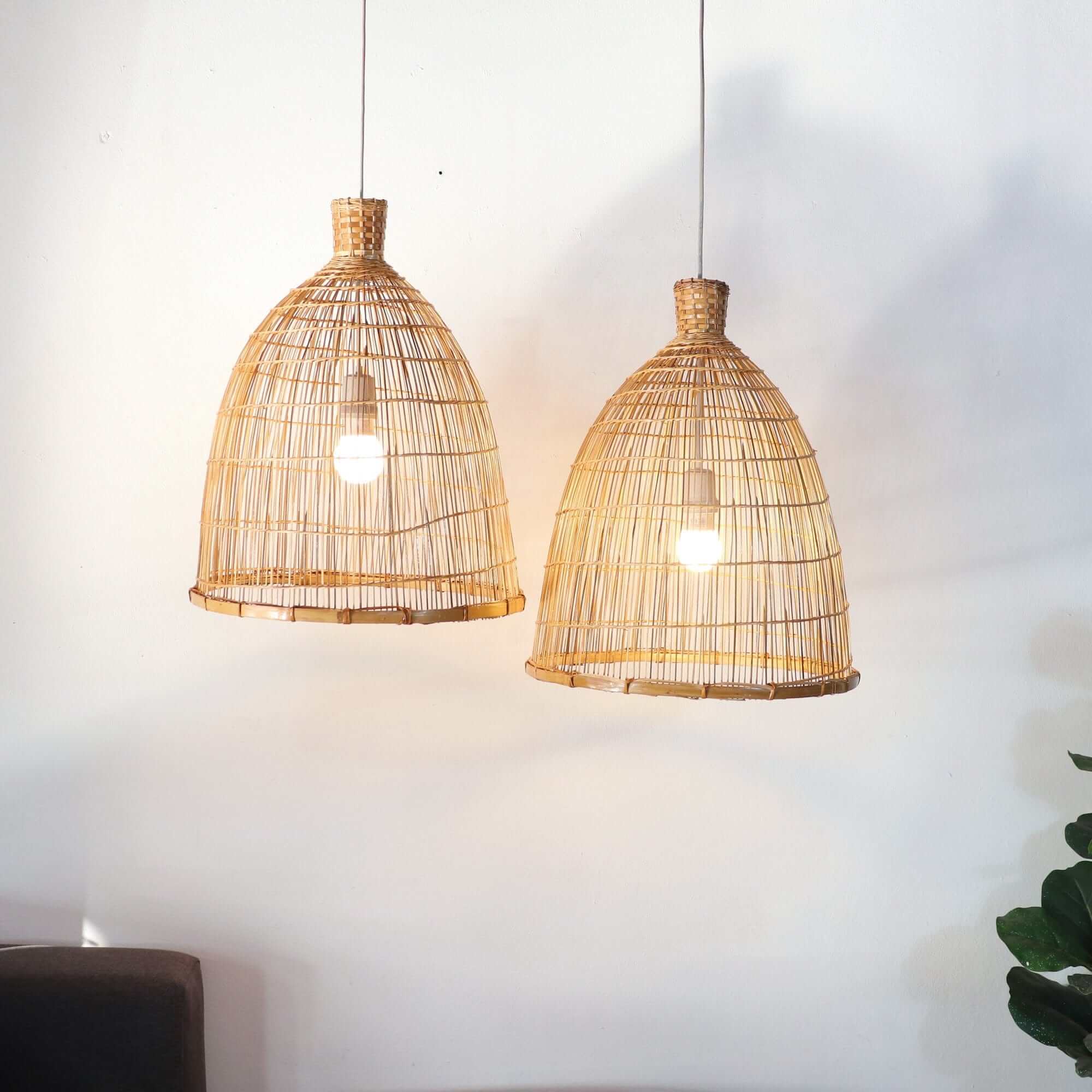 Darin - Bamboo Pendant Light (48-54Cm) By Thaihome - Image 6
