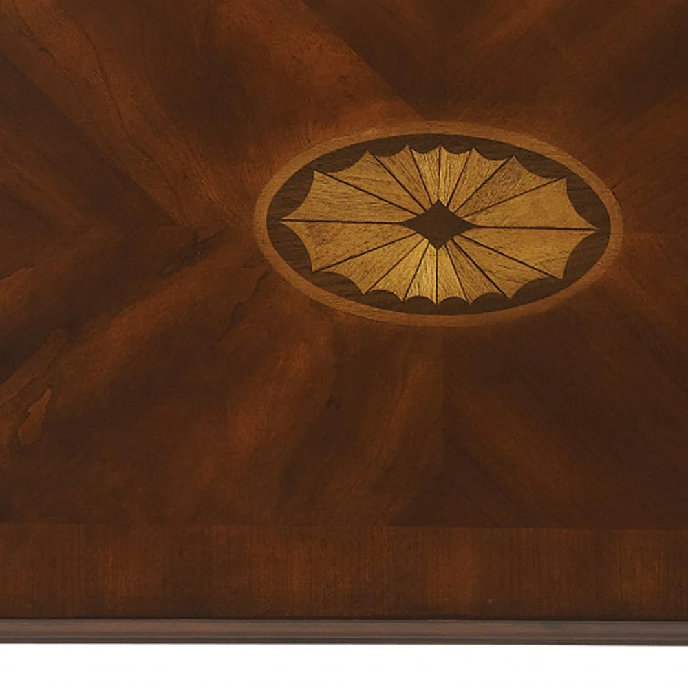 Dark Brown Manufactured Wood Rectangular End Table With Shelf By Homeroots - Image 5