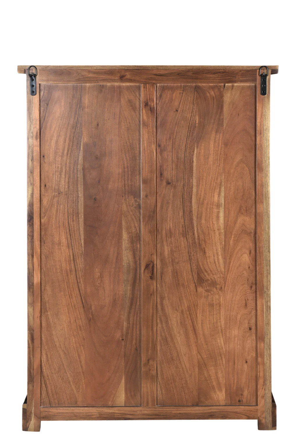 Dark Brown Solid Wood Five Drawer Chest By Homeroots - Image 3
