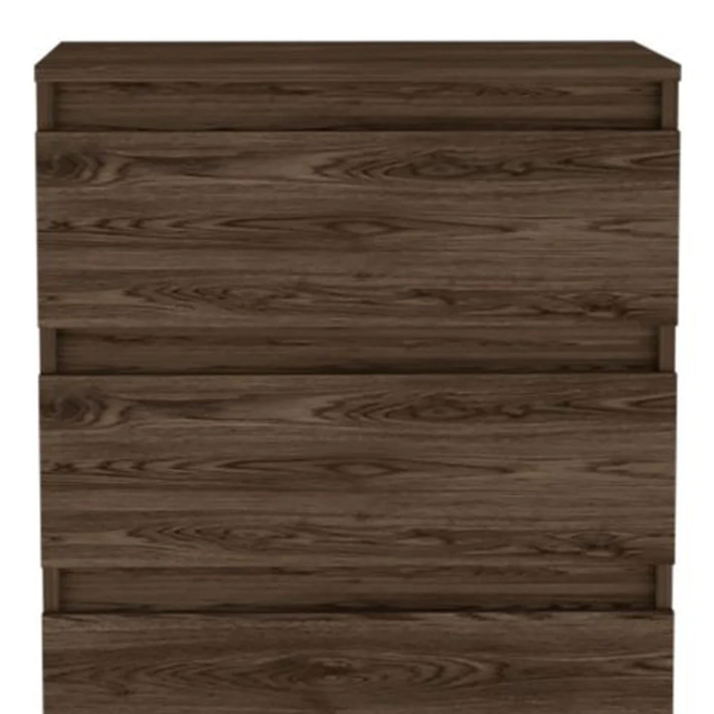 Dark Brown Two Drawer Standard Chest By Homeroots - Image 6