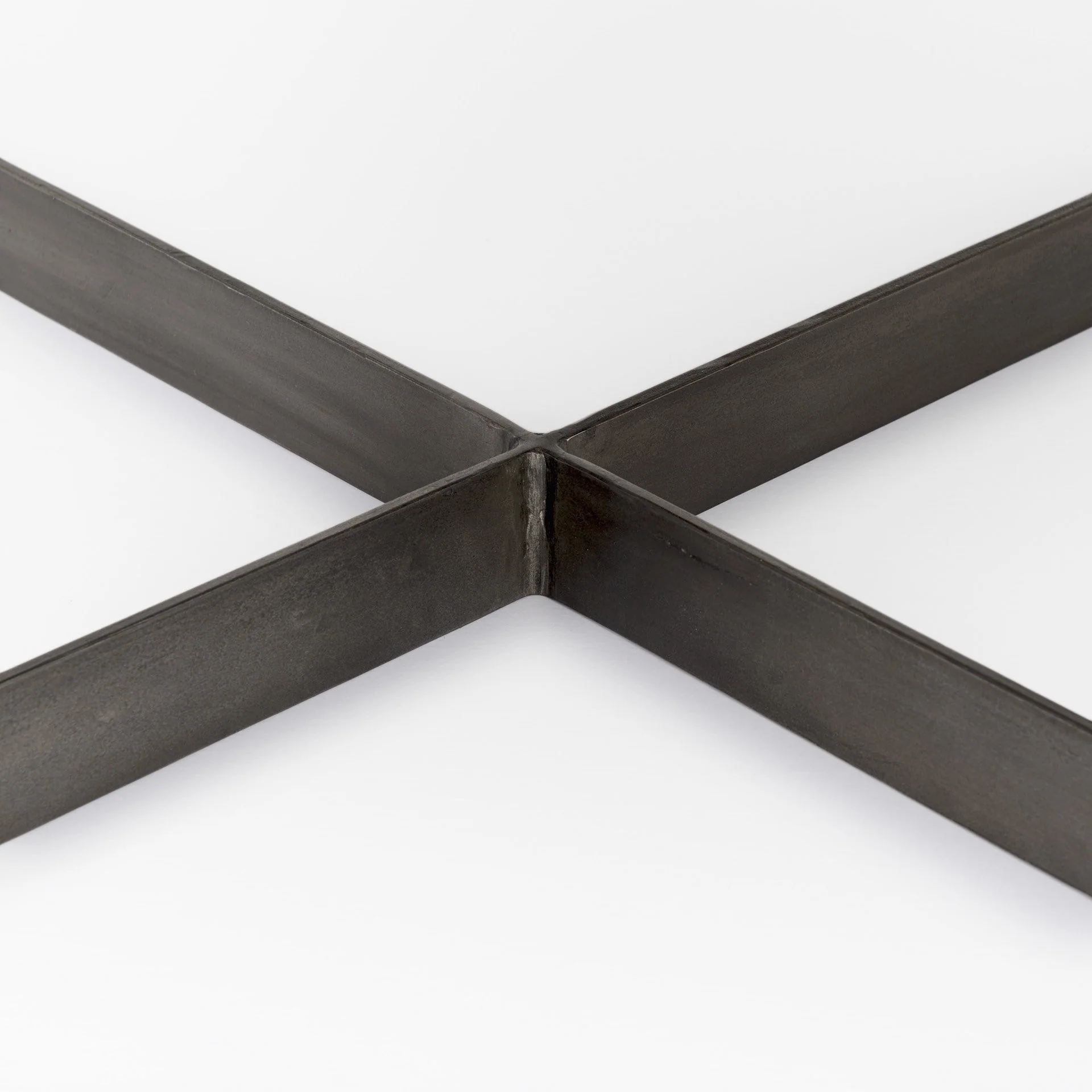 Dark Brown Wood and Metal Coffee Table By Homeroots - Image 7