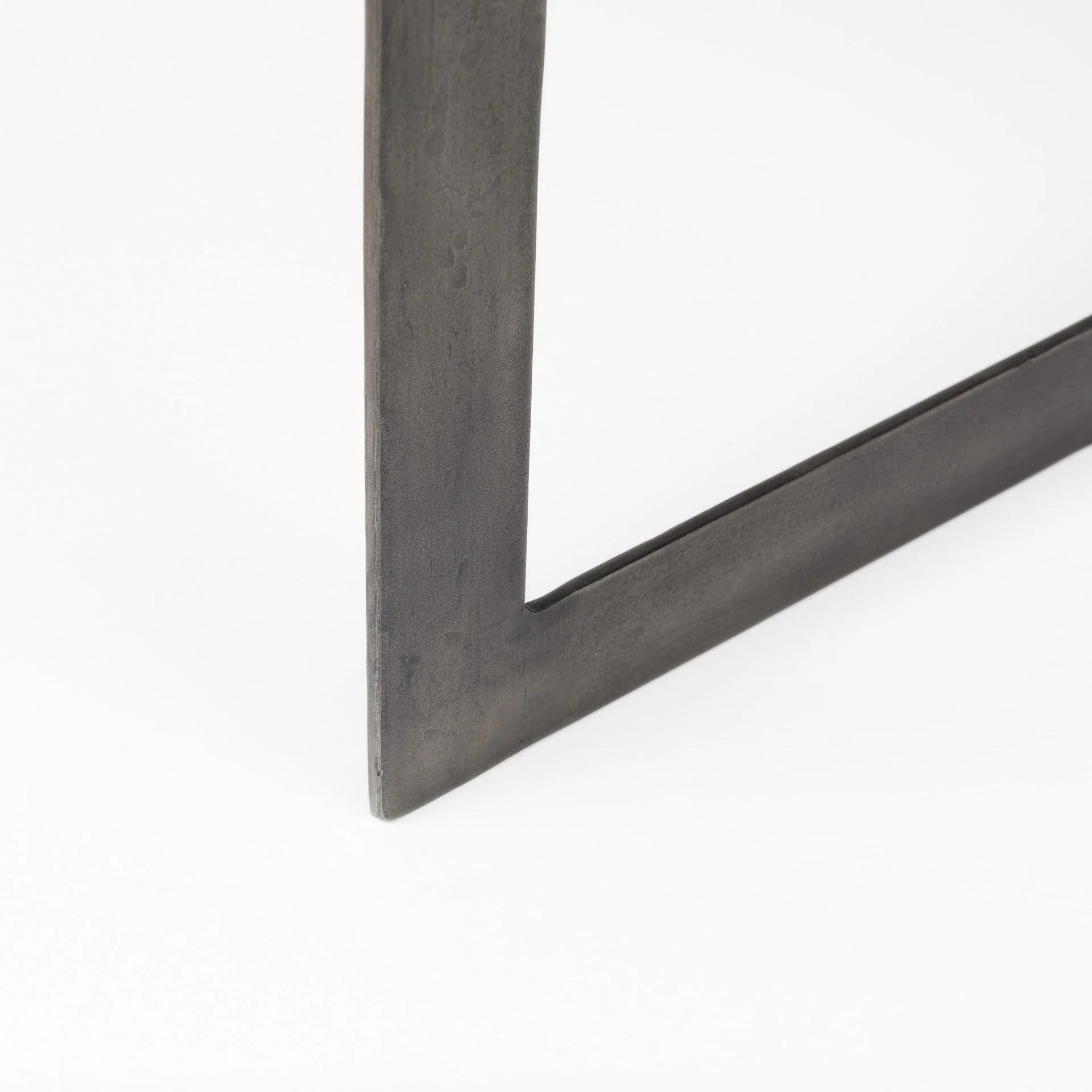 Dark Brown Wood and Metal Coffee Table By Homeroots - Image 8