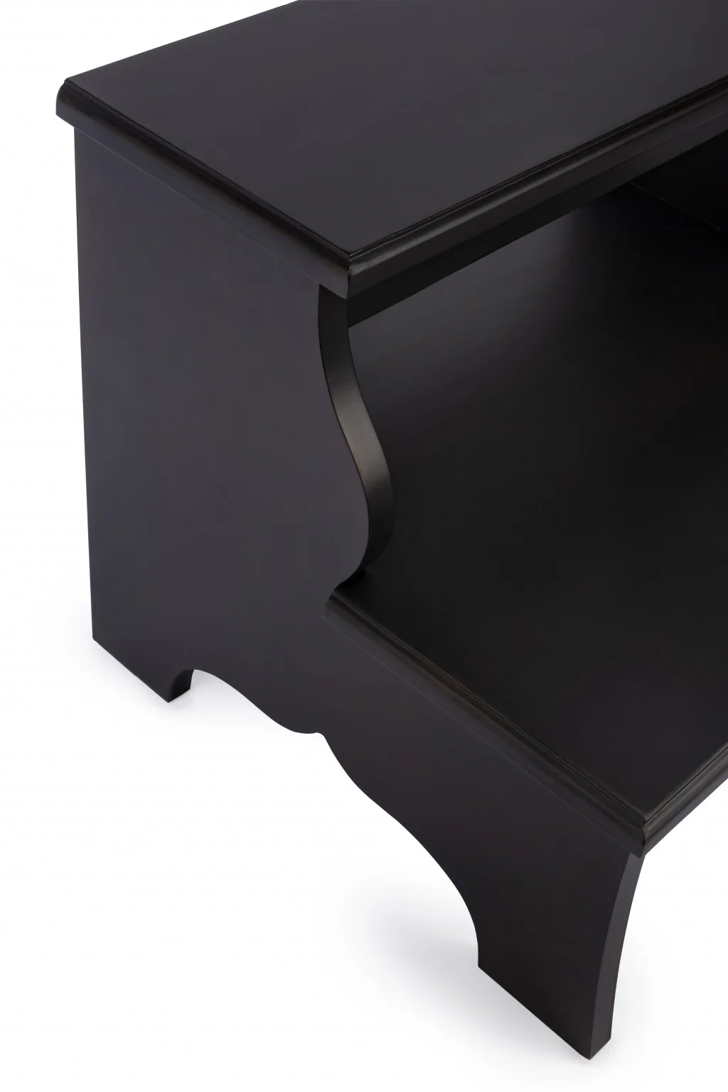 Dark Brown Wood Step Stool By Homeroots - Image 5