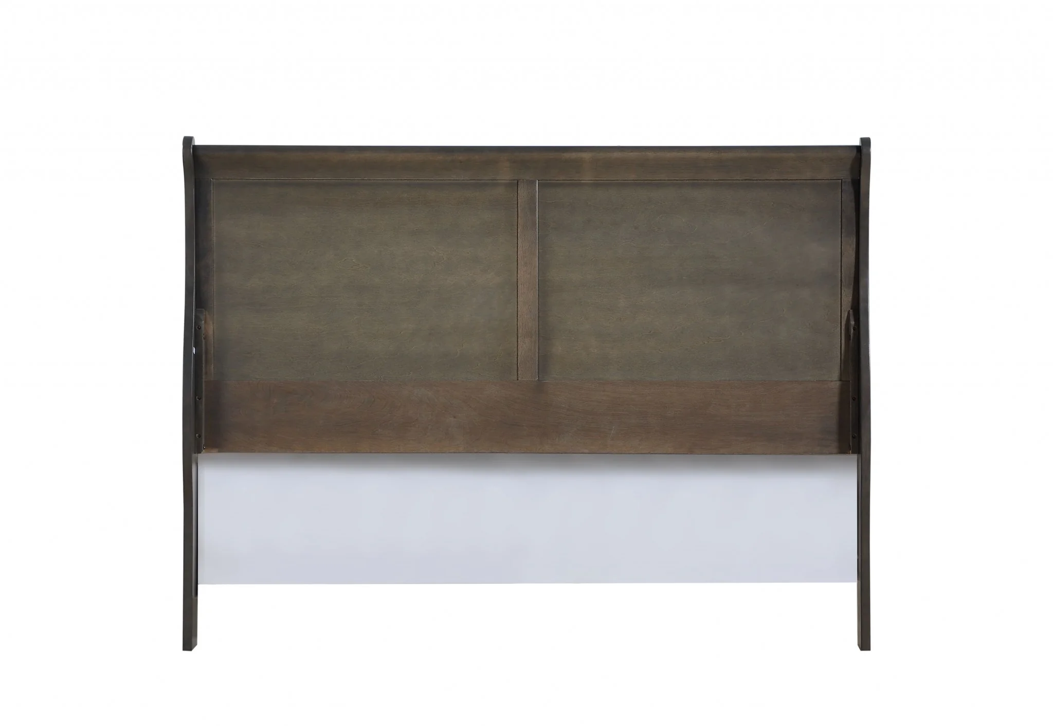 Dark Gray Wood Queen Bed By Homeroots - Image 3