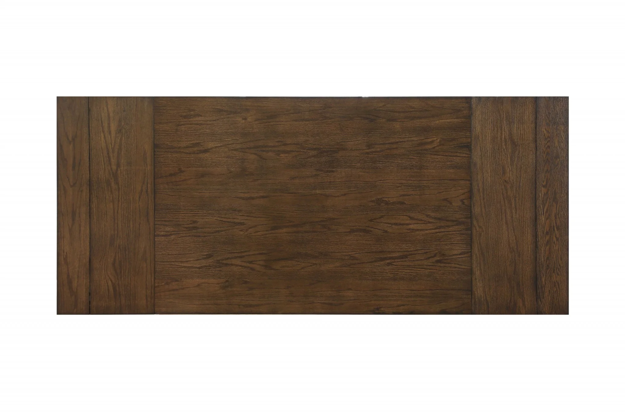 Dark Oak Wood Dining Table By Homeroots - Image 3
