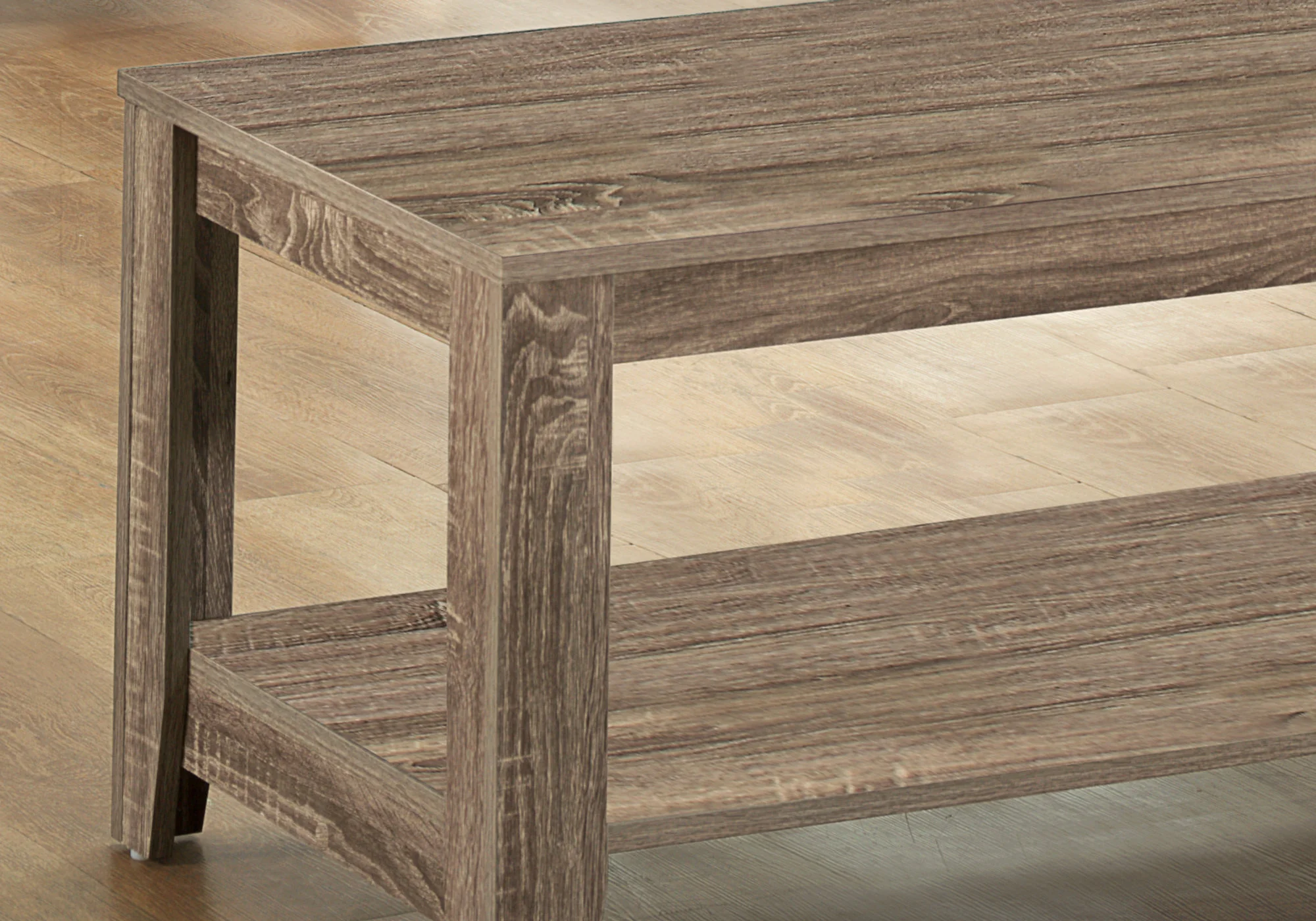 Dark Taupe Table Set 3Pcs Set By Homeroots - Image 2