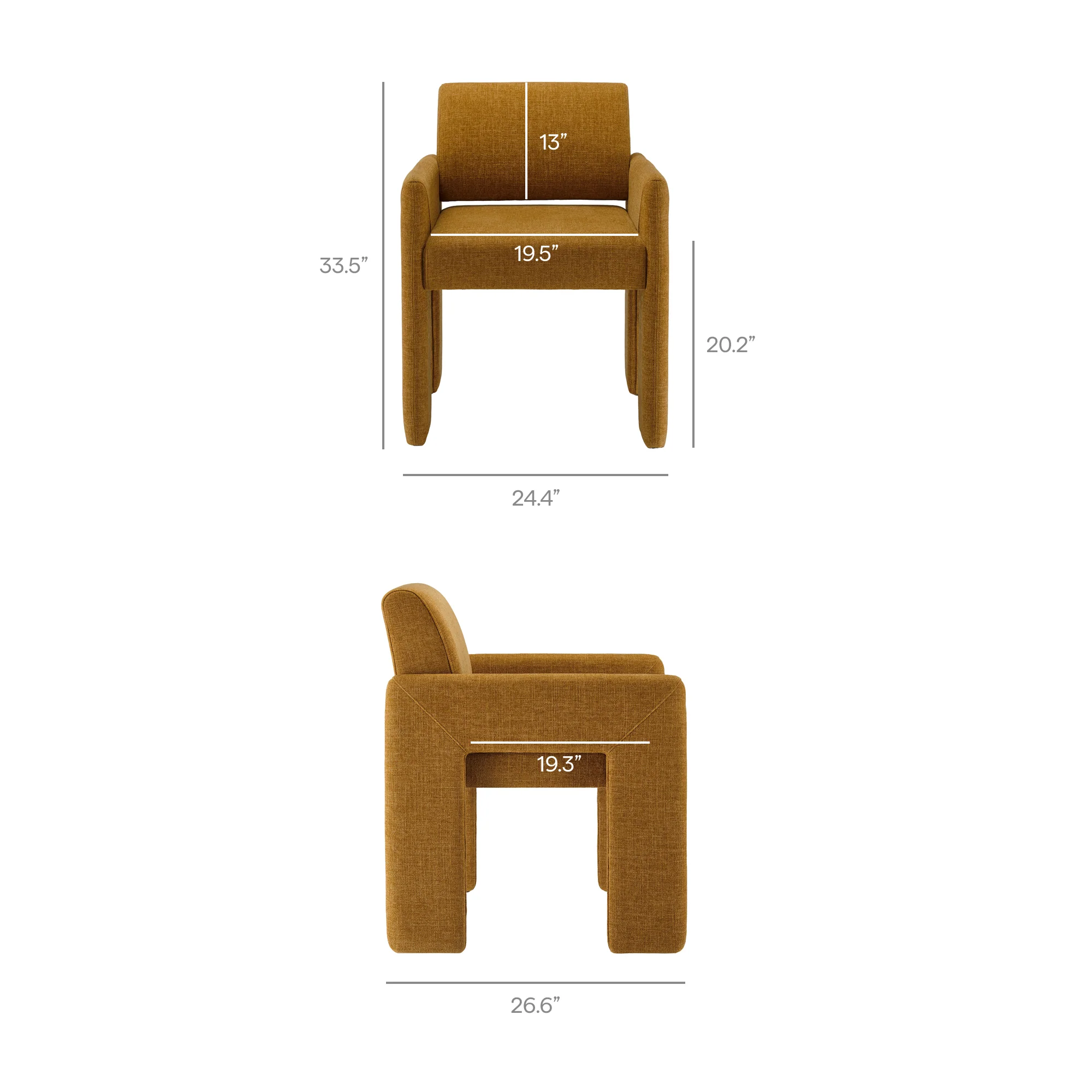 Daven Fabric Upholstered Dining Chair by Modway - Image 18