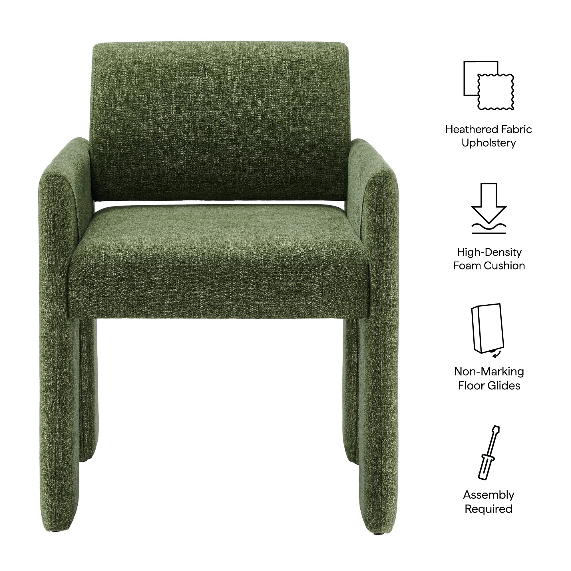 Daven Fabric Upholstered Dining Chair by Modway - Image 35