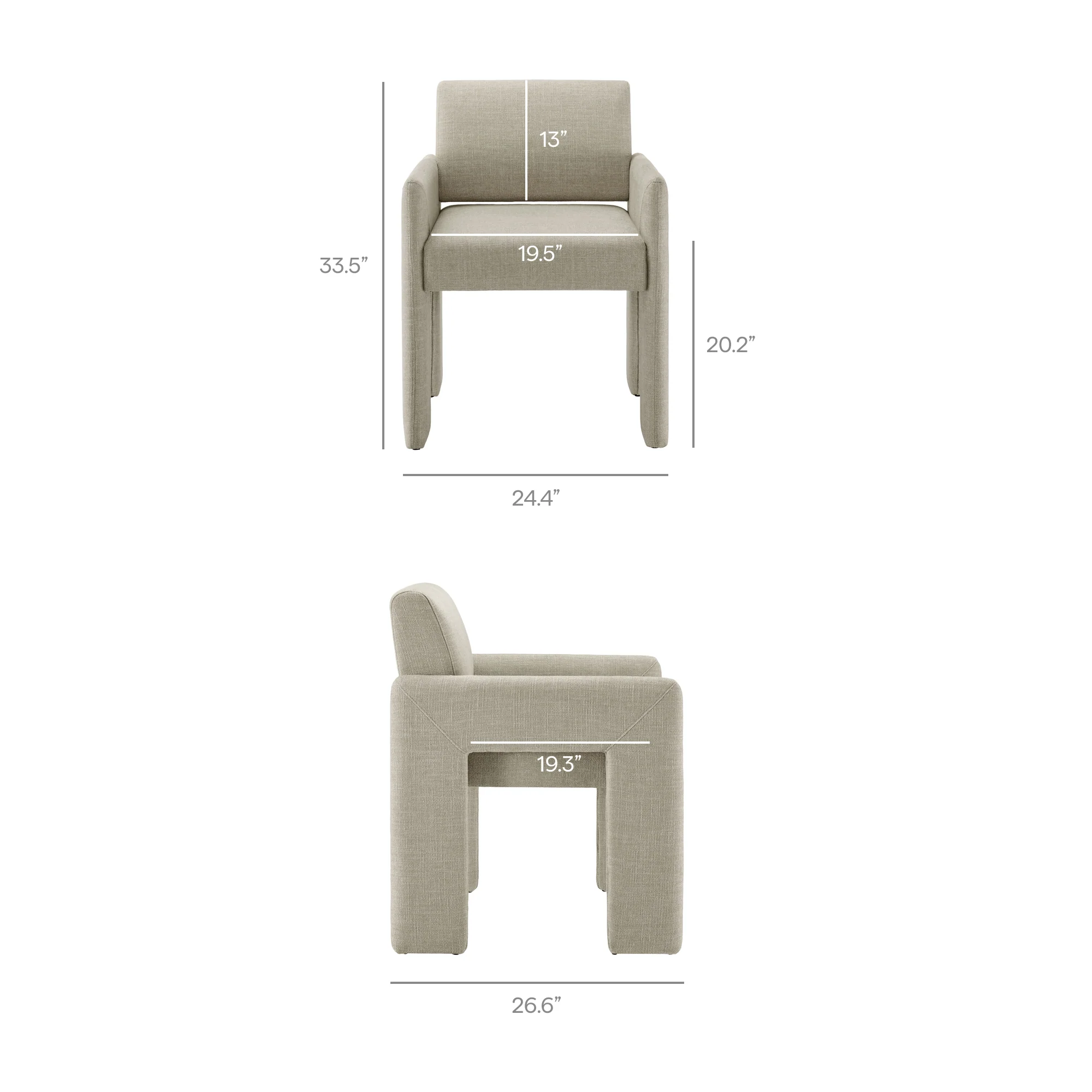Daven Fabric Upholstered Dining Chair by Modway - Image 45