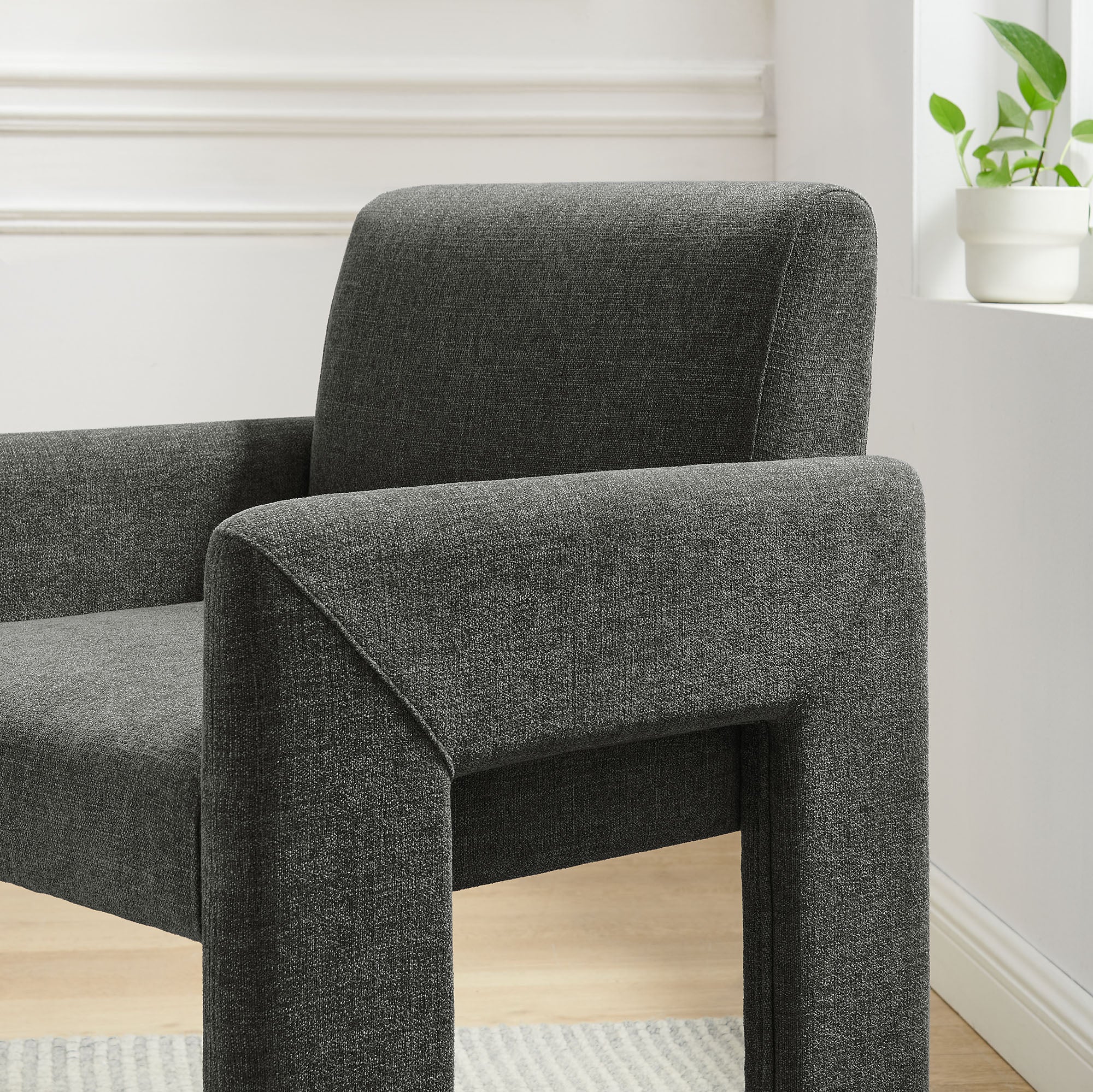 Daven Fabric Upholstered Dining Chair by Modway - Image 6
