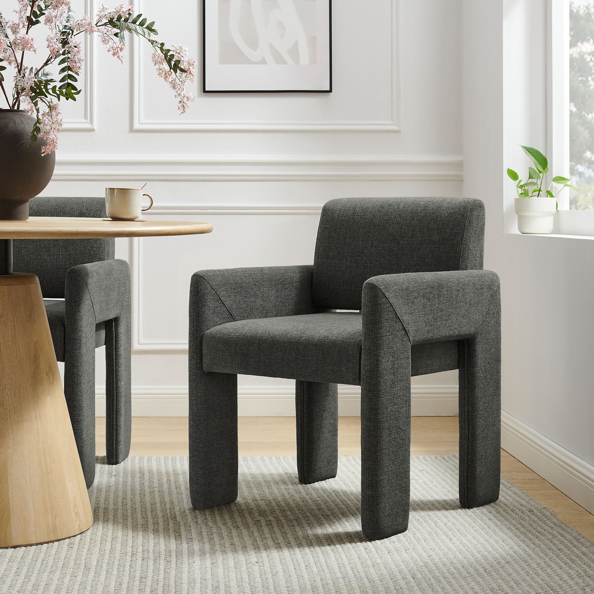 Daven Fabric Upholstered Dining Chair by Modway - Image 7