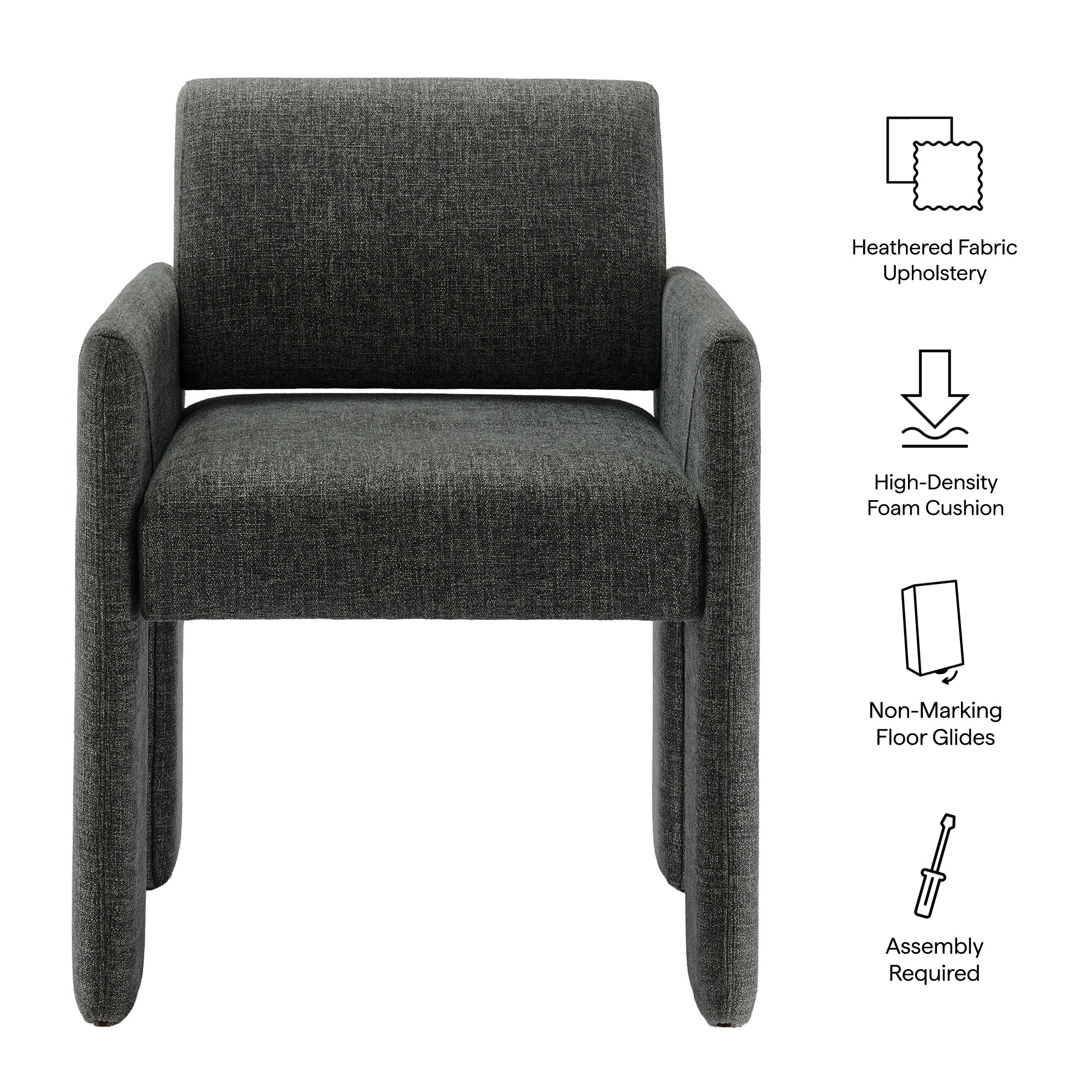 Daven Fabric Upholstered Dining Chair by Modway - Image 8