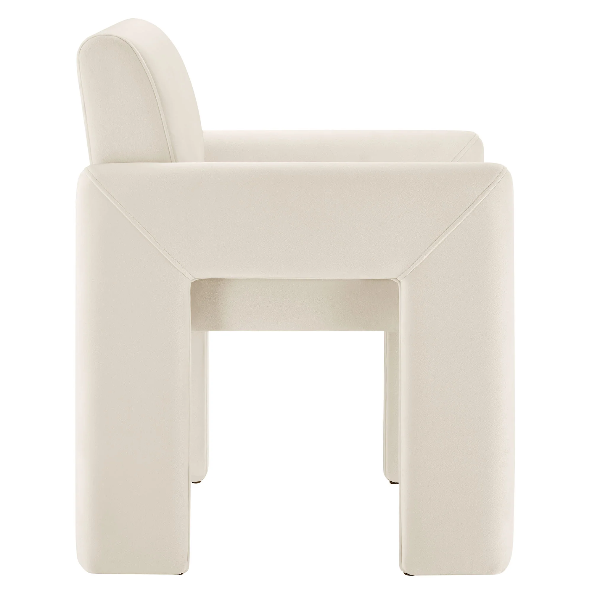 Daven Stain-Resistant Performance Velvet Dining Armchair by Modway - Image 3