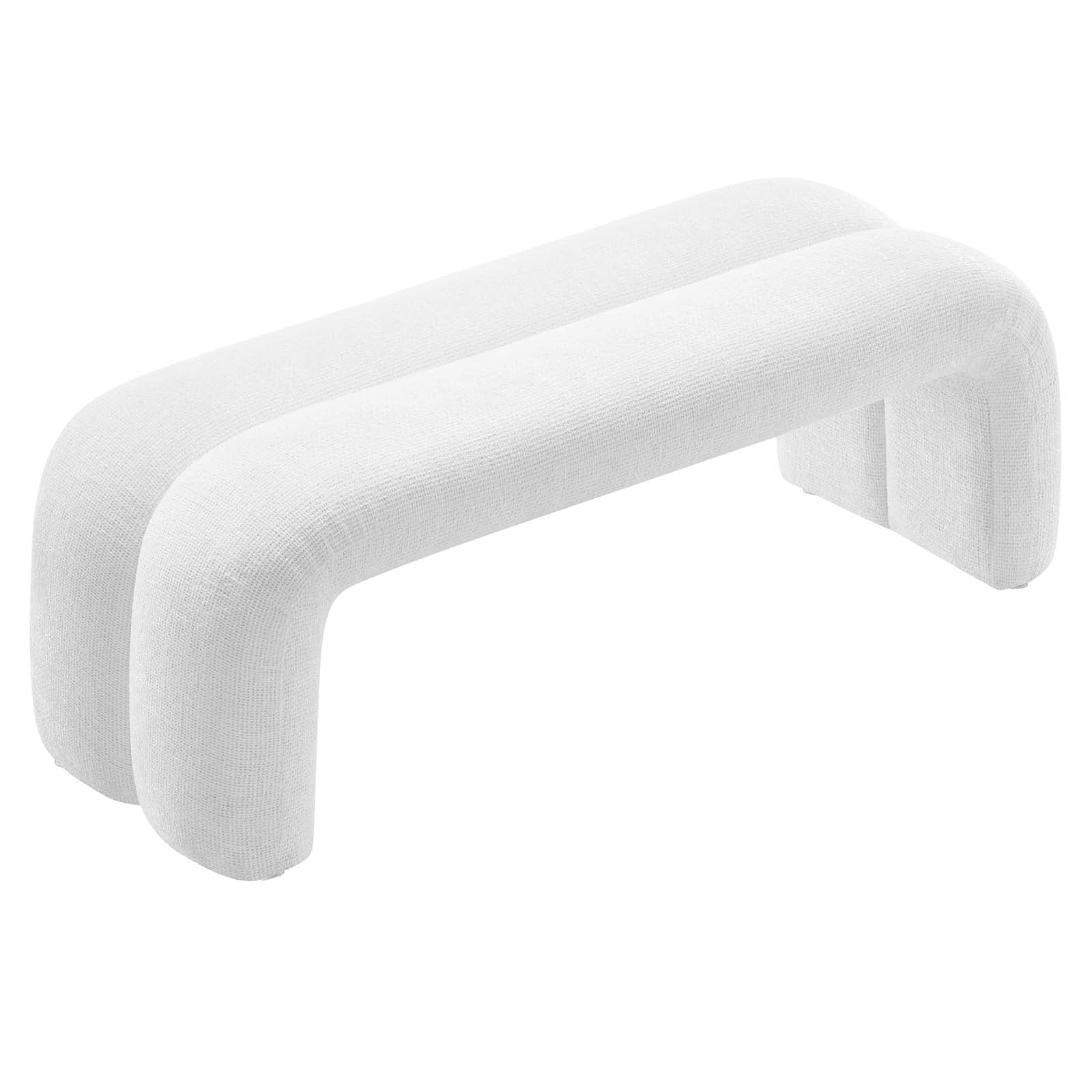 Dax 50.5" Chenille Upholstered Accent Bench By Modway - EEI-6769 - Image 11